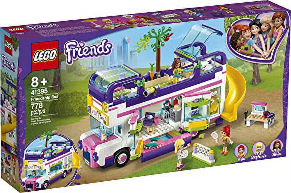 LEGO Friends Friendship Bus 41395 Heartlake City Toy Playset Building Kit Promotes Hours of Creative Play (778 Pieces) - Image 2