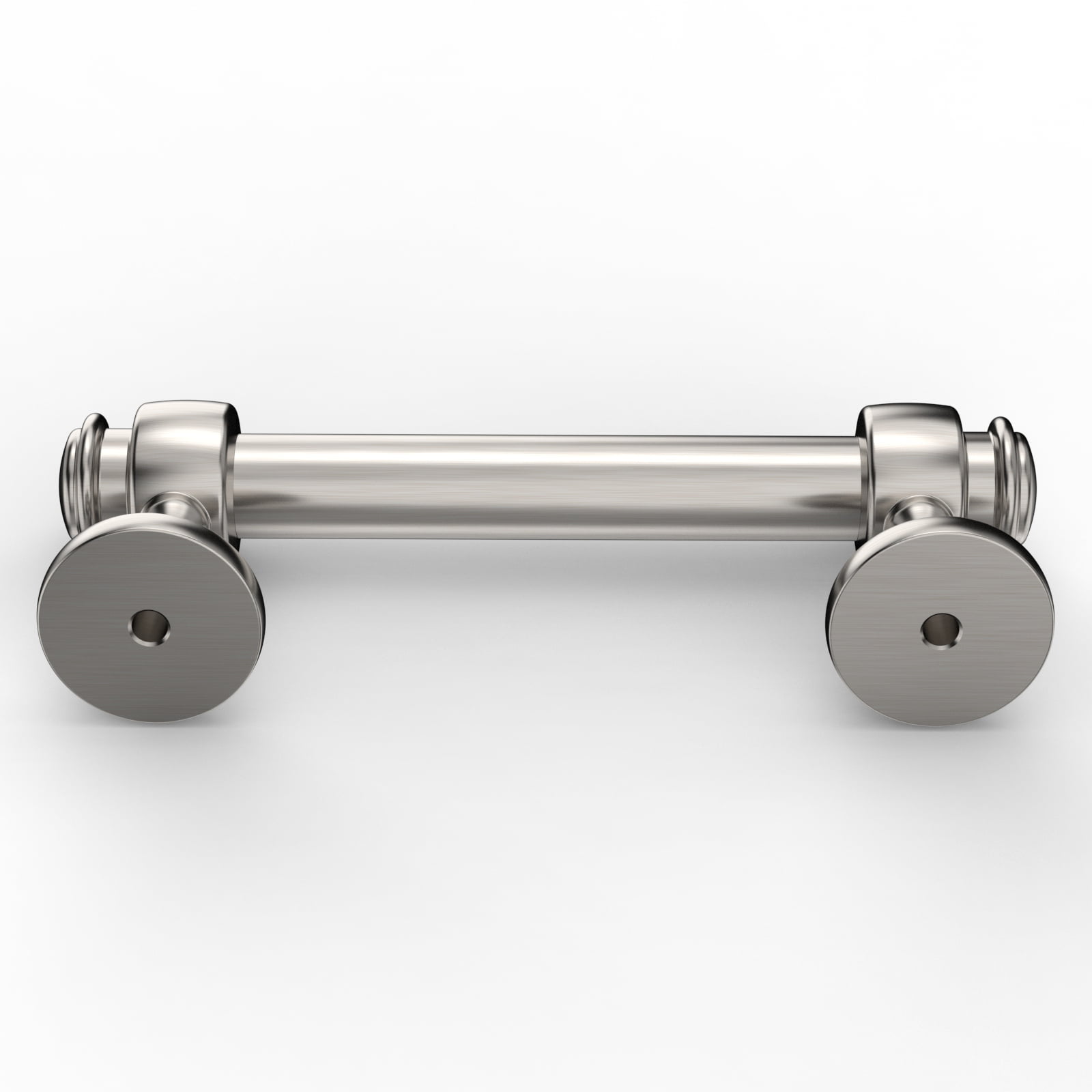 Furniware 10 Pack Straight Bar 3inch Hole Size Cabinet Drawer Handles,Brushed Satin Nickel Cabinet Hardware - Image 4