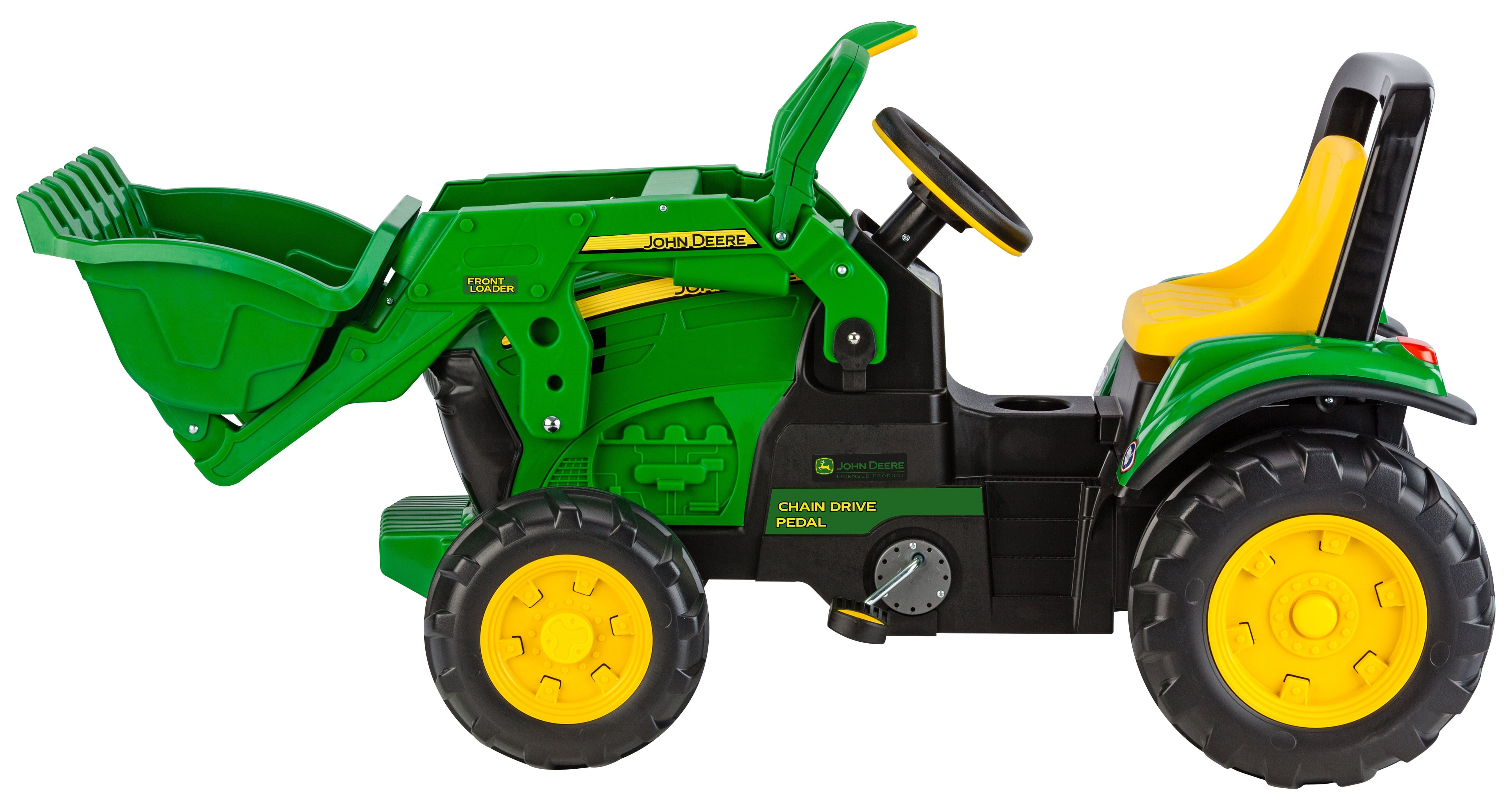 Peg Perego John Deere Front Loader Ride-On Pedal Tractor - Image 6
