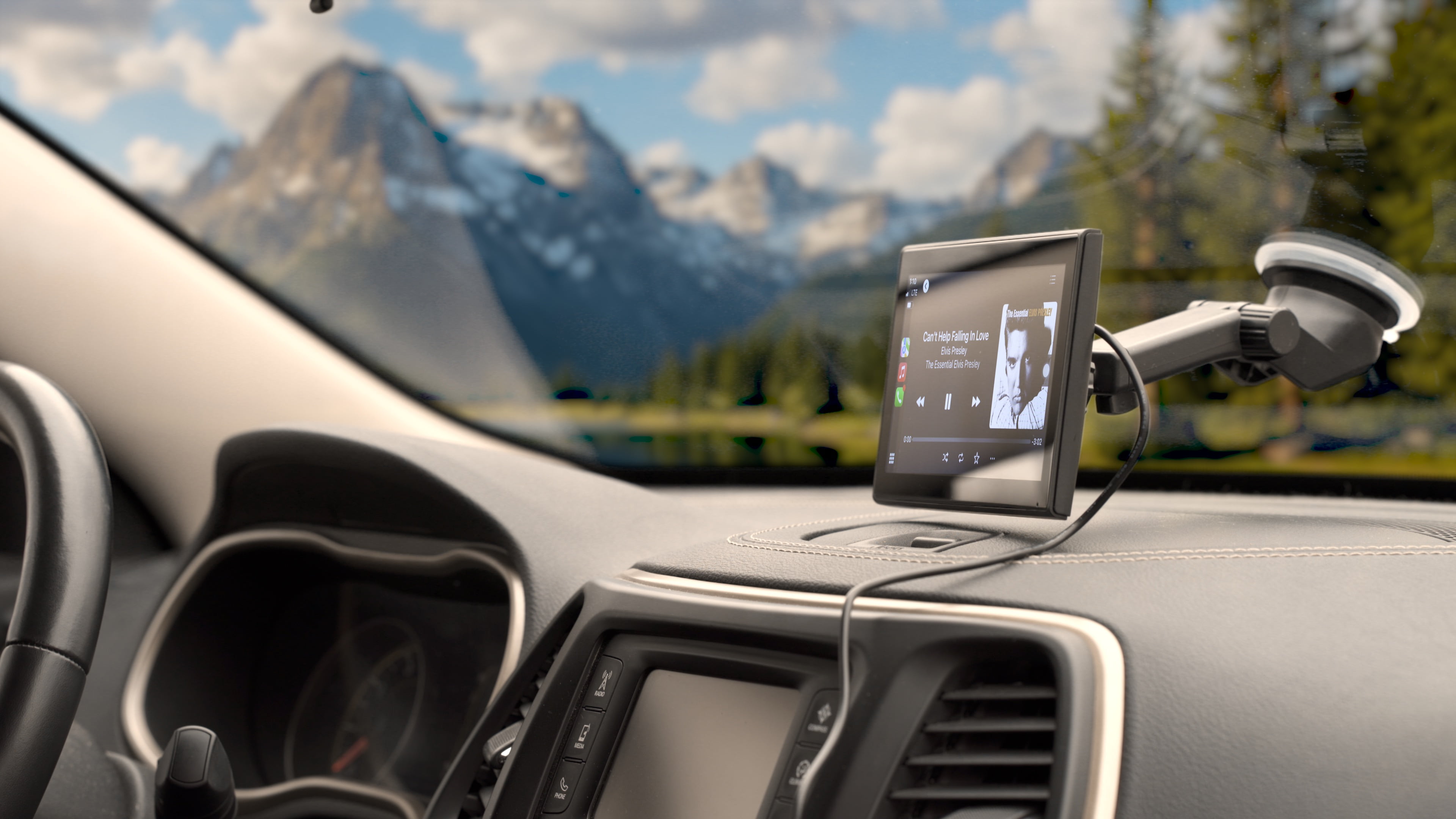 Miroir Drivvplay, Wireless Car Play and Android Auto Display, 7" Touch Screen - Image 5