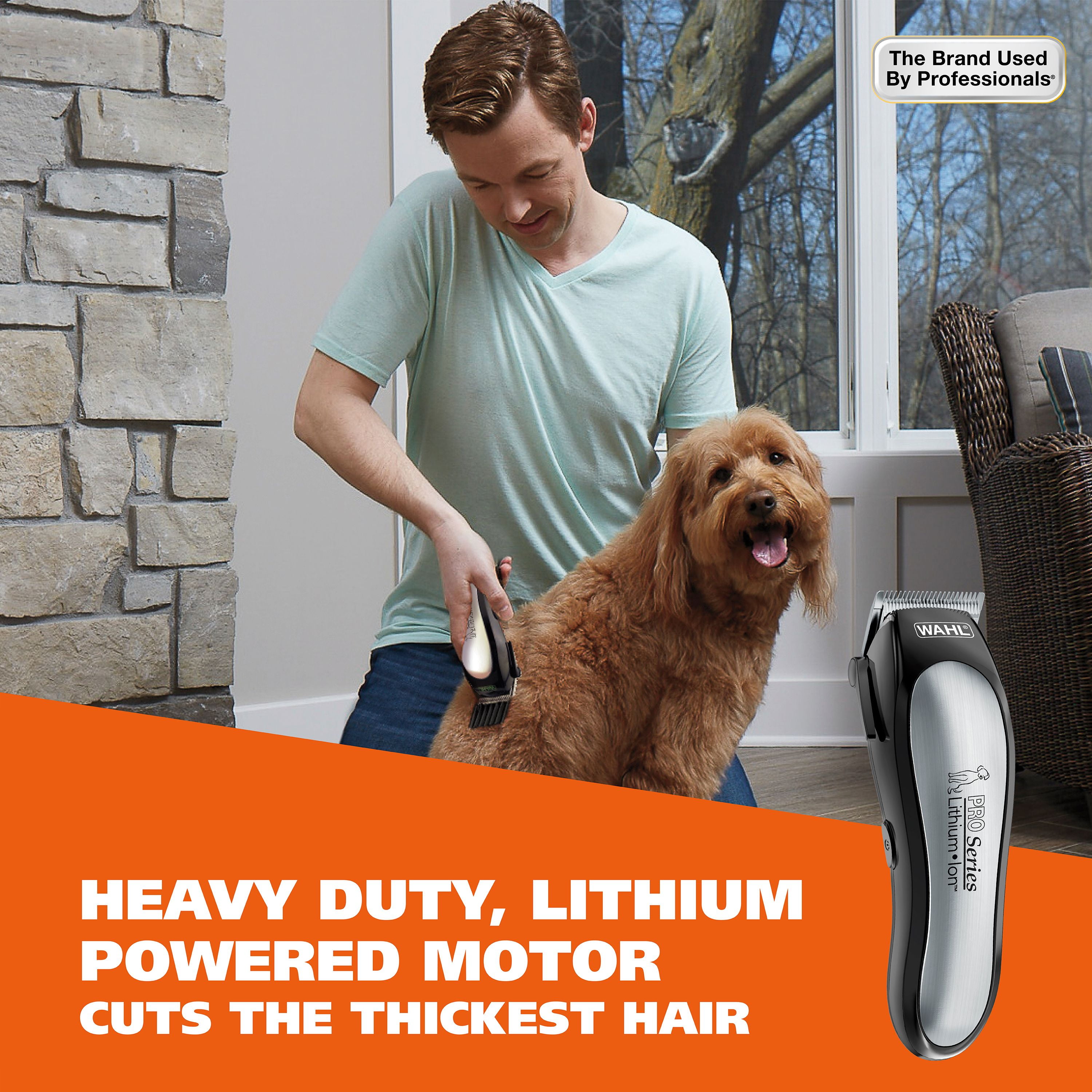Wahl Lithium Ion Pro Series Cordless Dog Pet Clipper , 9177 - Image 8