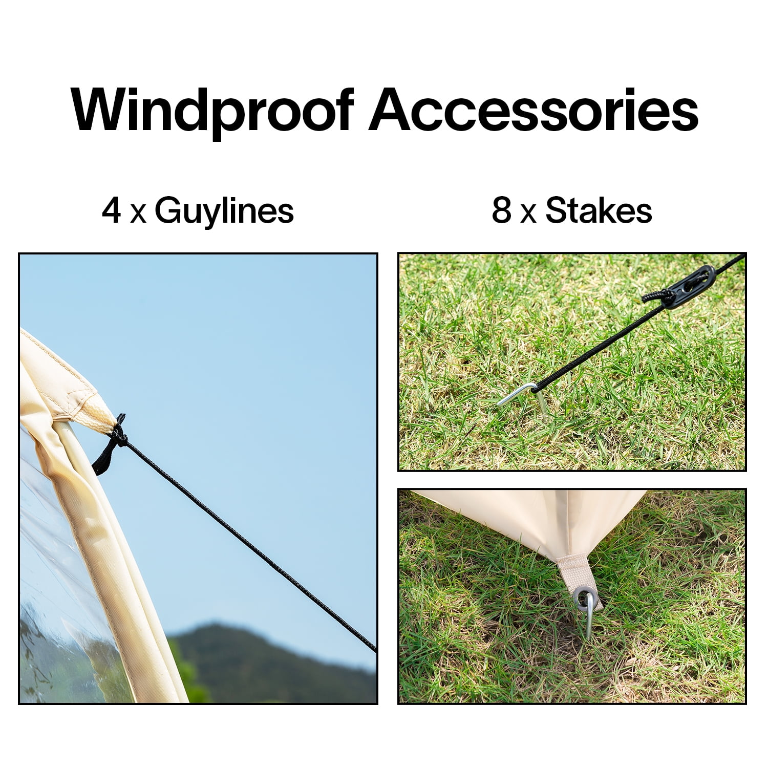 Winter Sports Tent Weather Pop Up Tent Shelter 2 person - Image 4