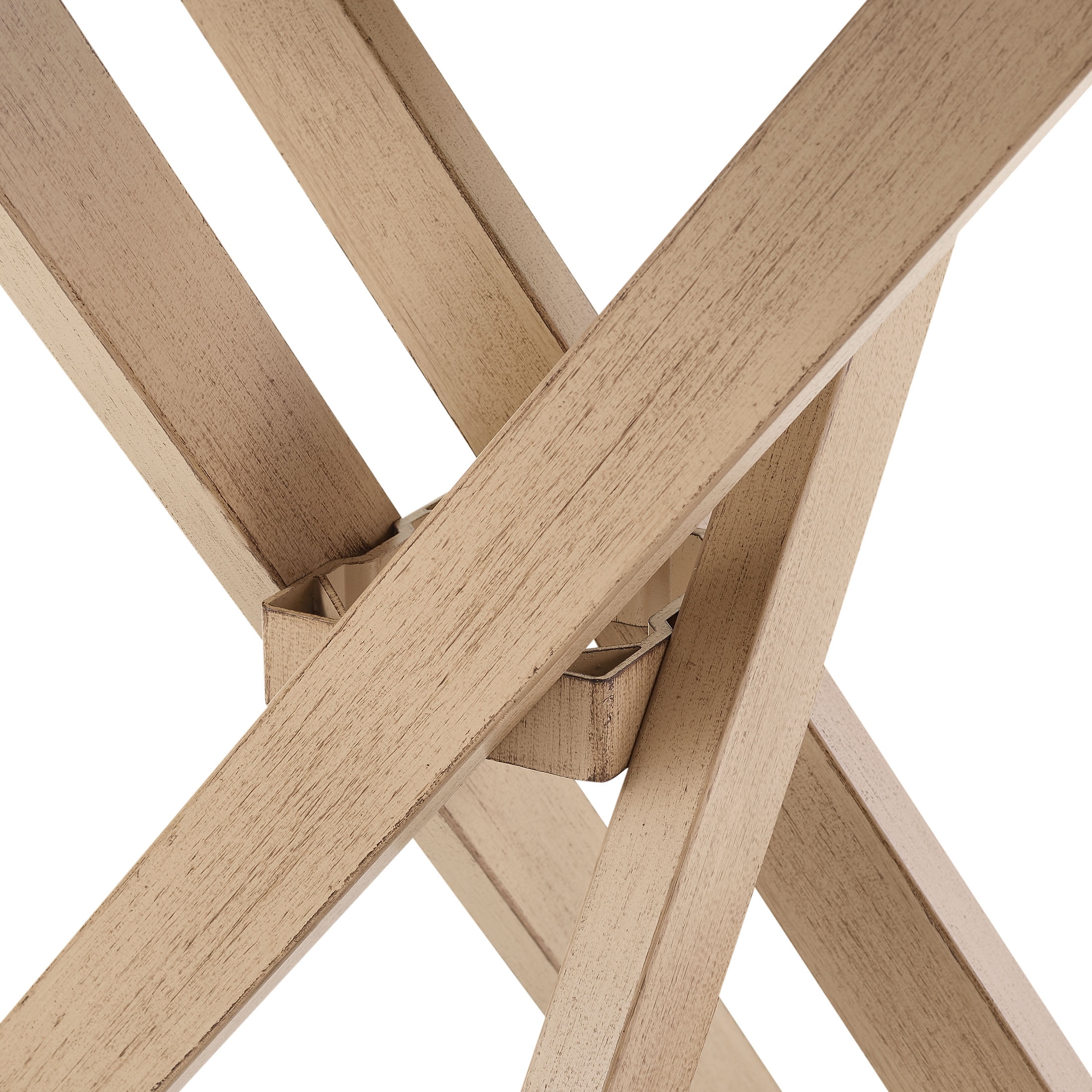 Better Homes & Gardens Paige 27" Round Outdoor Tile Top Bistro Table, White - Image 4