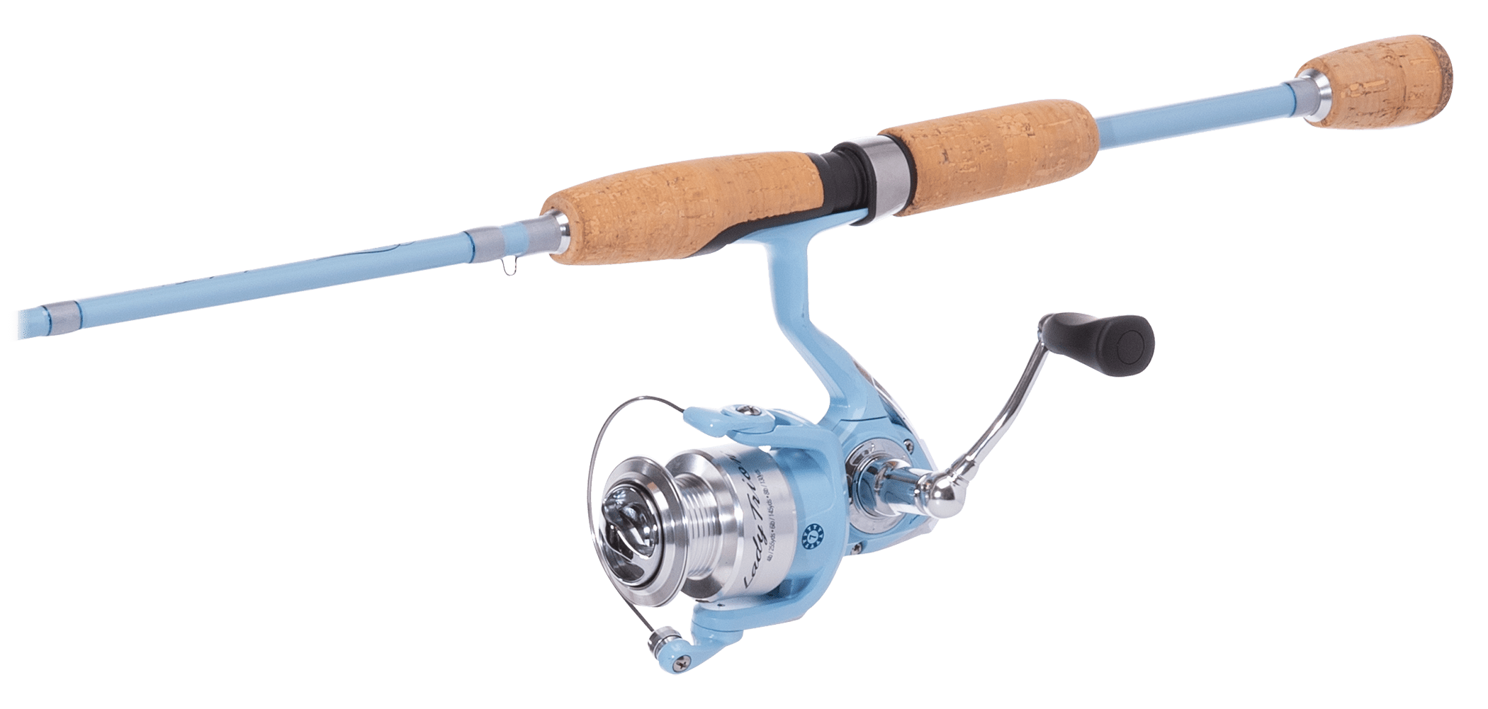 Pflueger Lady Trion® Spinning Combo, 6'10" Medium Fishing Rod, 35 Size Reel - Image 4