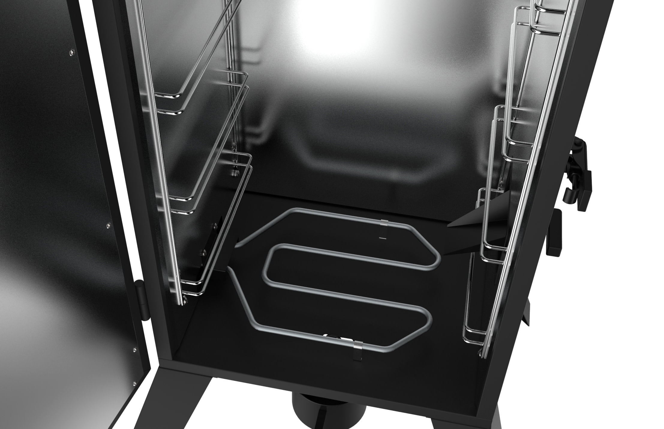 Dyna-Glo DGU505BAE-D 30" Analog Black Electric Smoker - Image 9