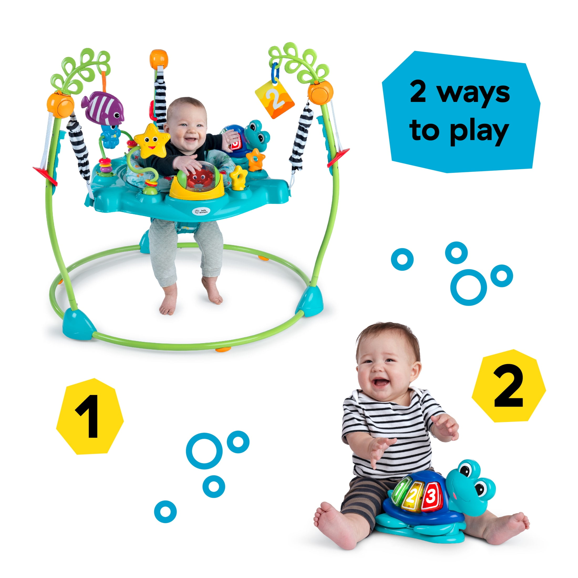 Baby Einstein Ocean Explorers Curiosity Cove 2-in-1 Activity Jumper, Ages 6 Months+ - Image 12