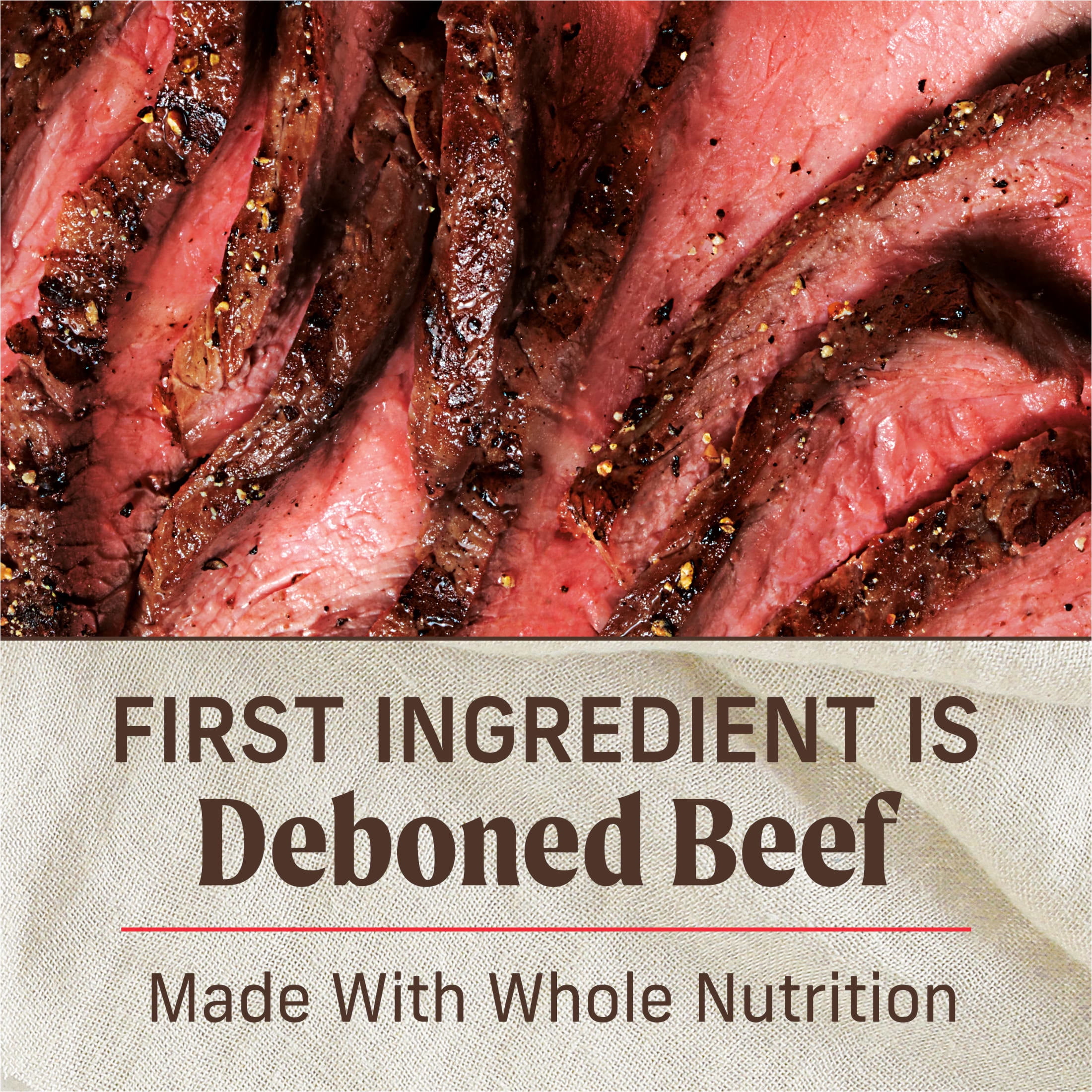 Merrick Cowboy Cookout Real Beef Gravy Wet Dog Food, Grain Free, 12.7 oz Can - Image 4