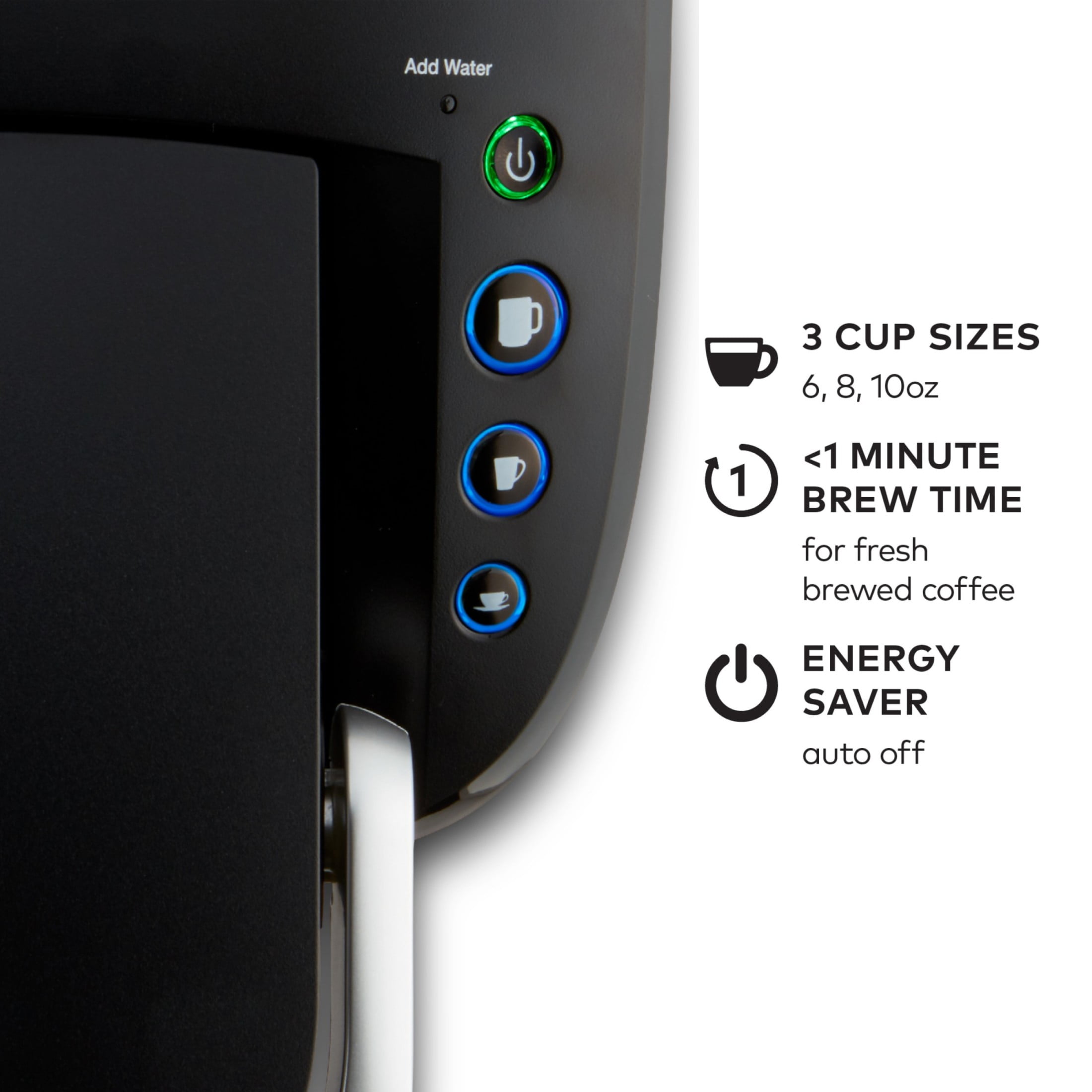 Keurig K-Compact Black Single-Serve K-Cup Pod Coffee Maker - Image 5