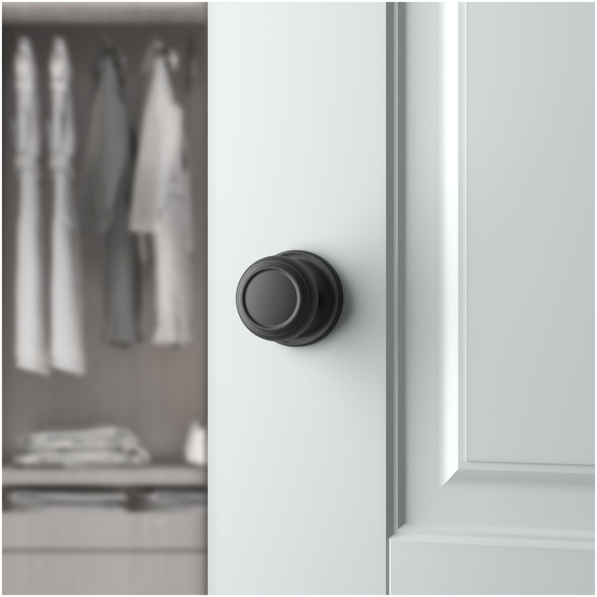 Baldwin Reserve Hdtratrr141 Half Dummy Traditional Knob And Traditional Round Rose Bright Nickel Finish - Image 3