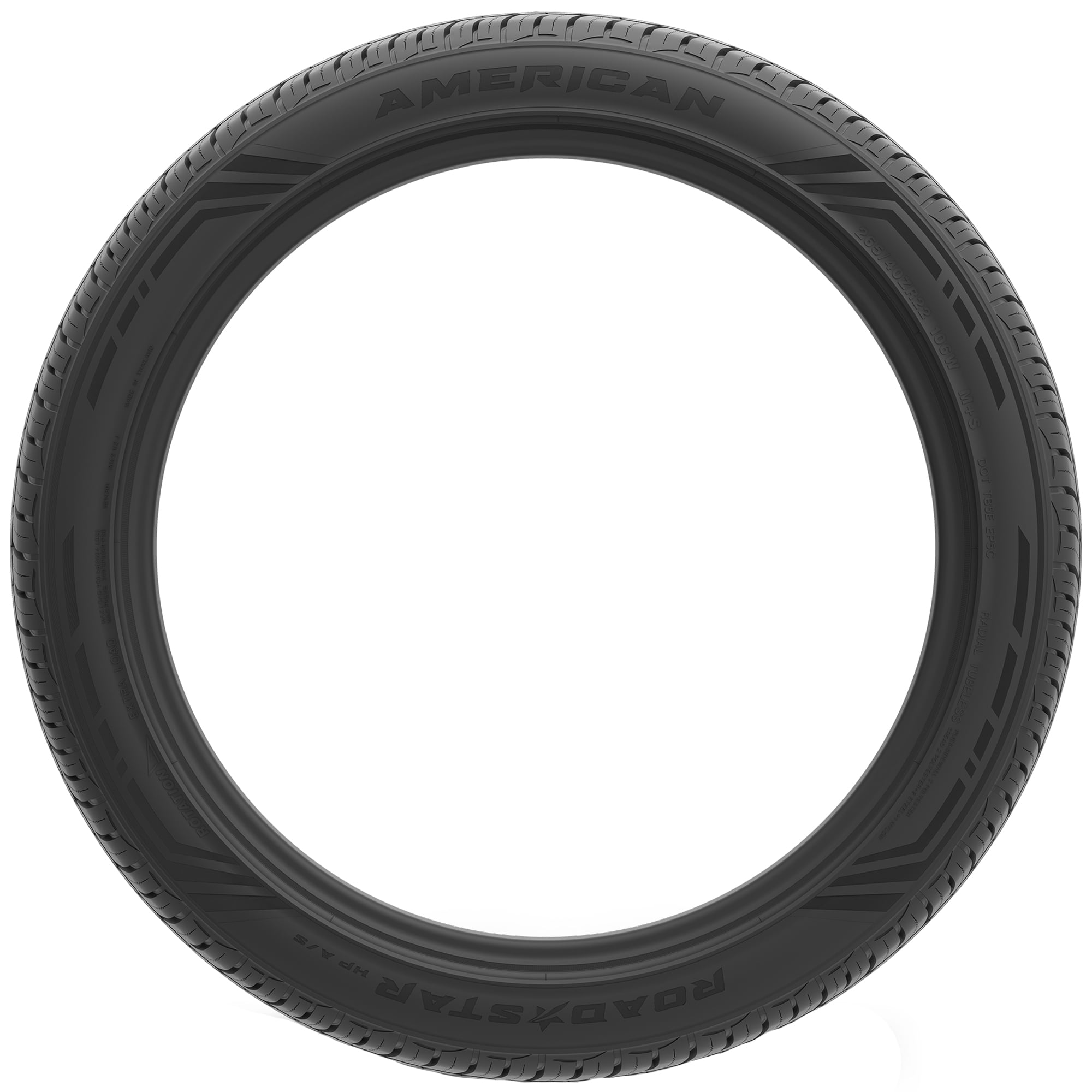 American Roadstar HP AS All Season 265/35ZR22 102W XL Passenger Tire - Image 5