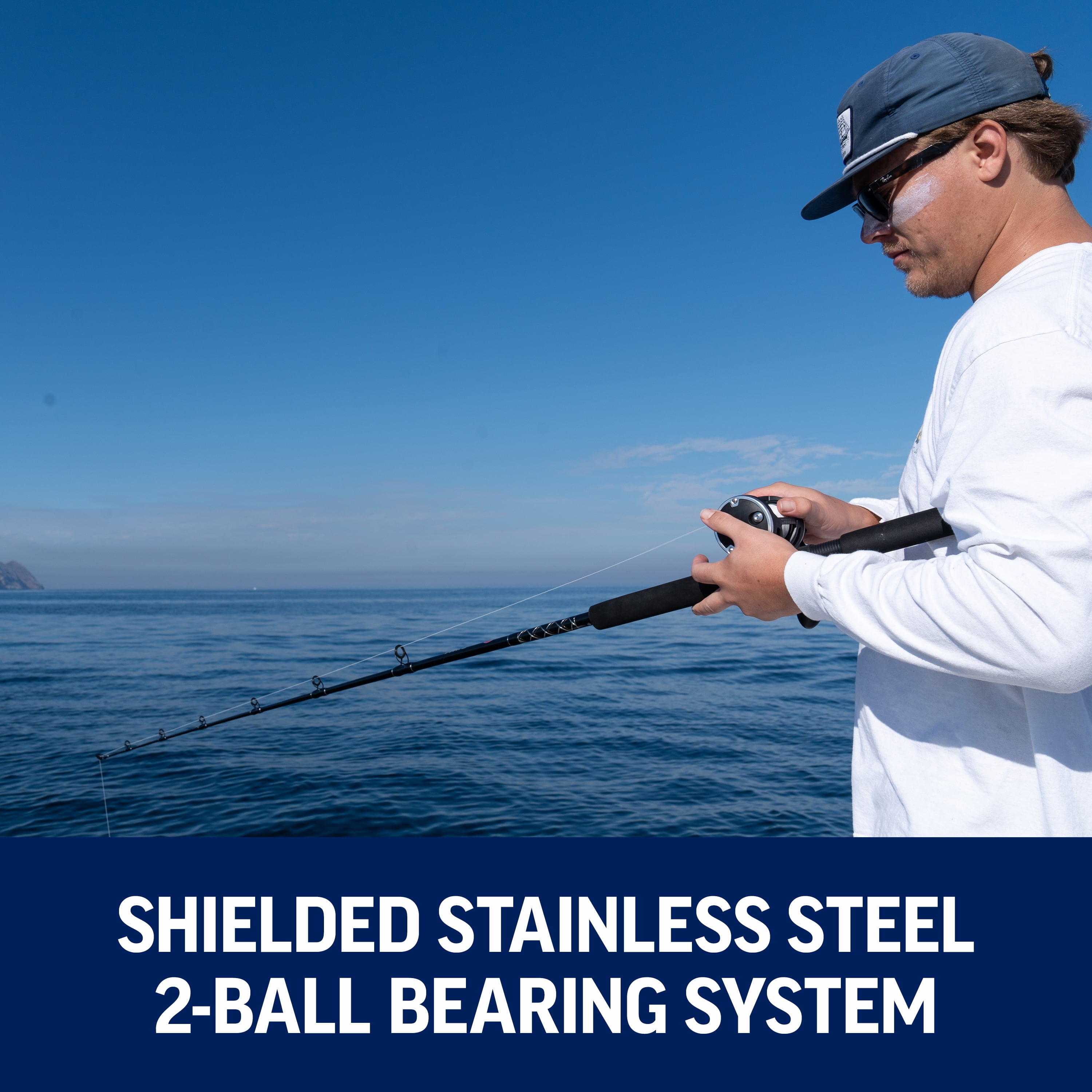 PENN Rival™ Level Wind Combo, 7' Medium Fishing Rod, 15 Size Reel - Image 4