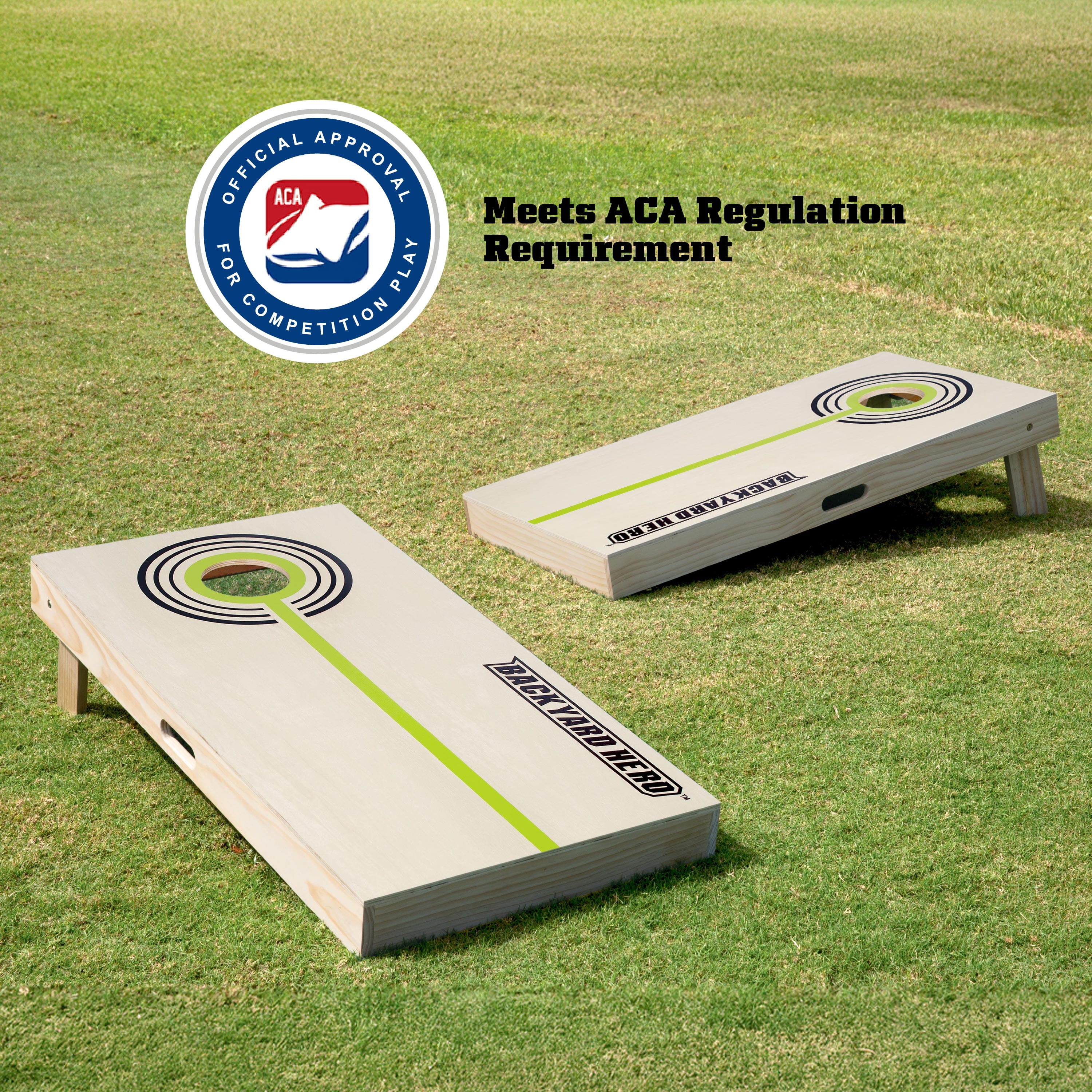 Official Size Cornhole Bean Bag Toss Set 4 ft x 2 ft by Backyard Hero - Image 12
