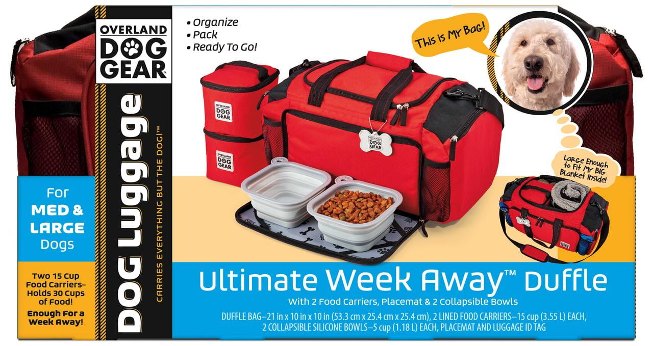 Mobile Dog Gear Ultimate Week Away Duffle, Red - Image 2