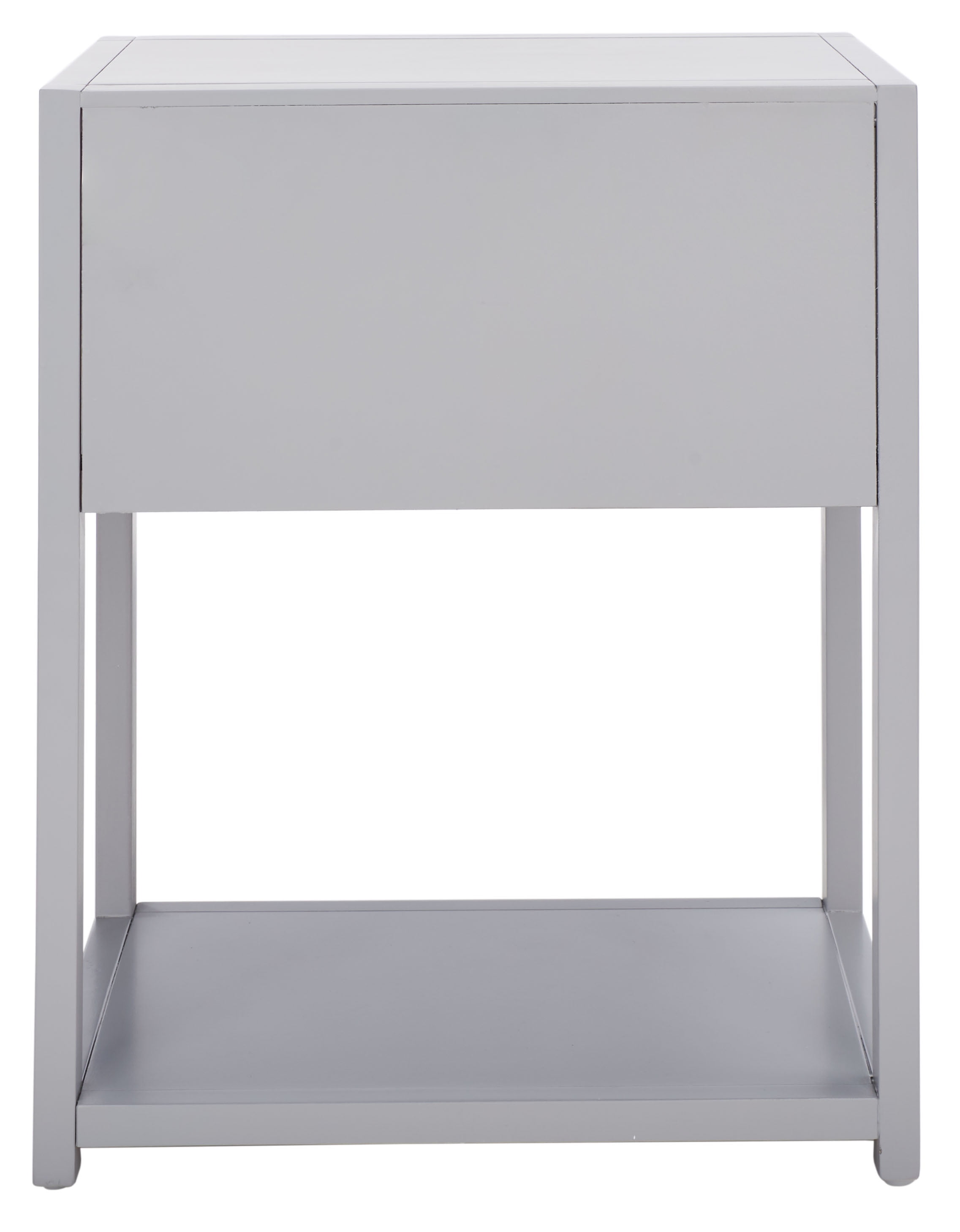 SAFAVIEH Yudi Solid 1 Drawer 1 Shelf Nightstand, Grey - Image 10