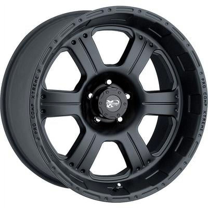 Pro Comp Cast Aluminum Wheel PXA89 17x9 5x5.0 F-BLK -6mm, PXA7089-7973 - Image 4