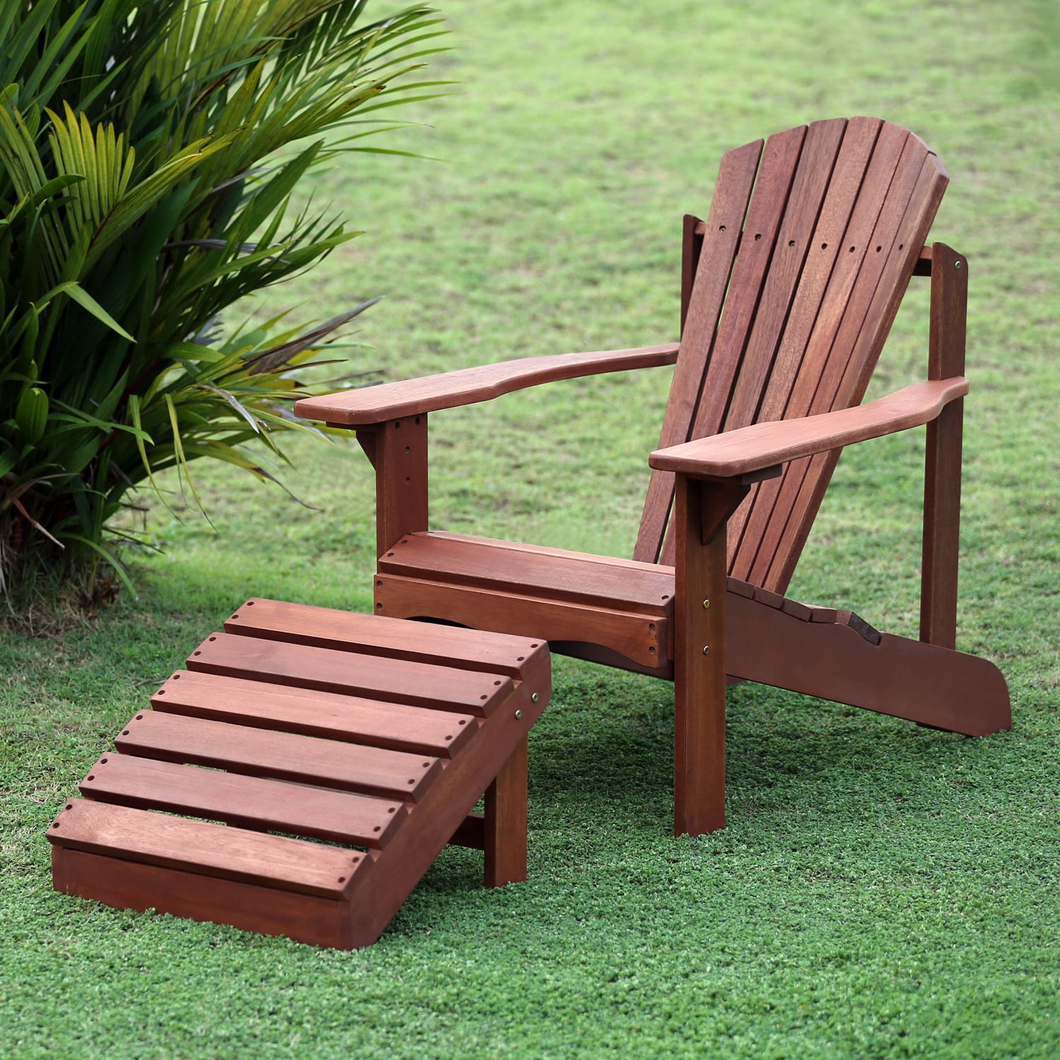 Furinno FG16918 Tioman Hardwood Adirondack Patio Chair - Image 5