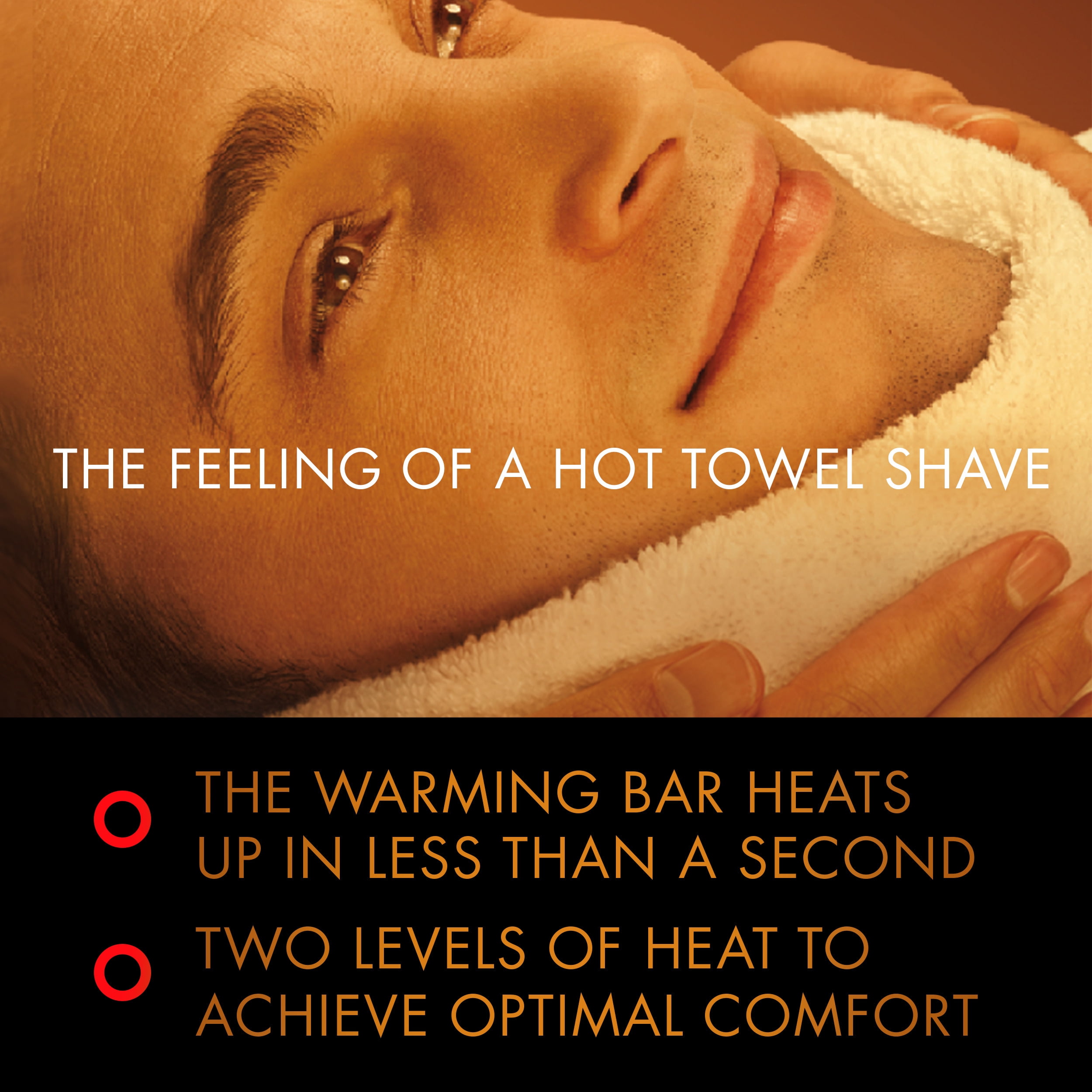 Gillette Labs Men's Heated Razor Starter Kit - 1 Handle, 2 Blade Refills, 1 Charging Dock, Black - Image 8