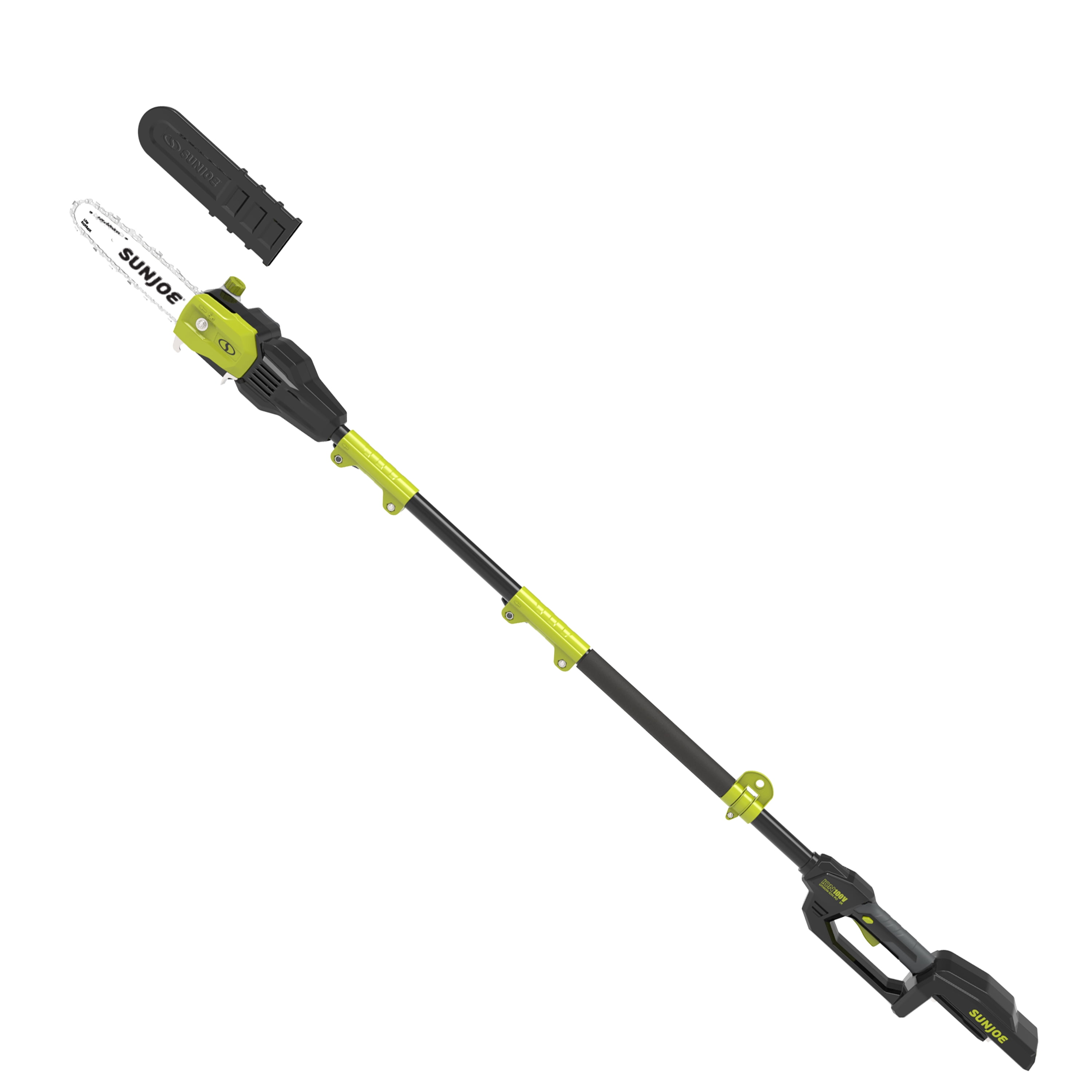 Sun Joe iON100V-10PS-CT 100-Volt iONPRO Cordless Modular Pole Chain Saw, 10-Inch, Tool Only - Image 3