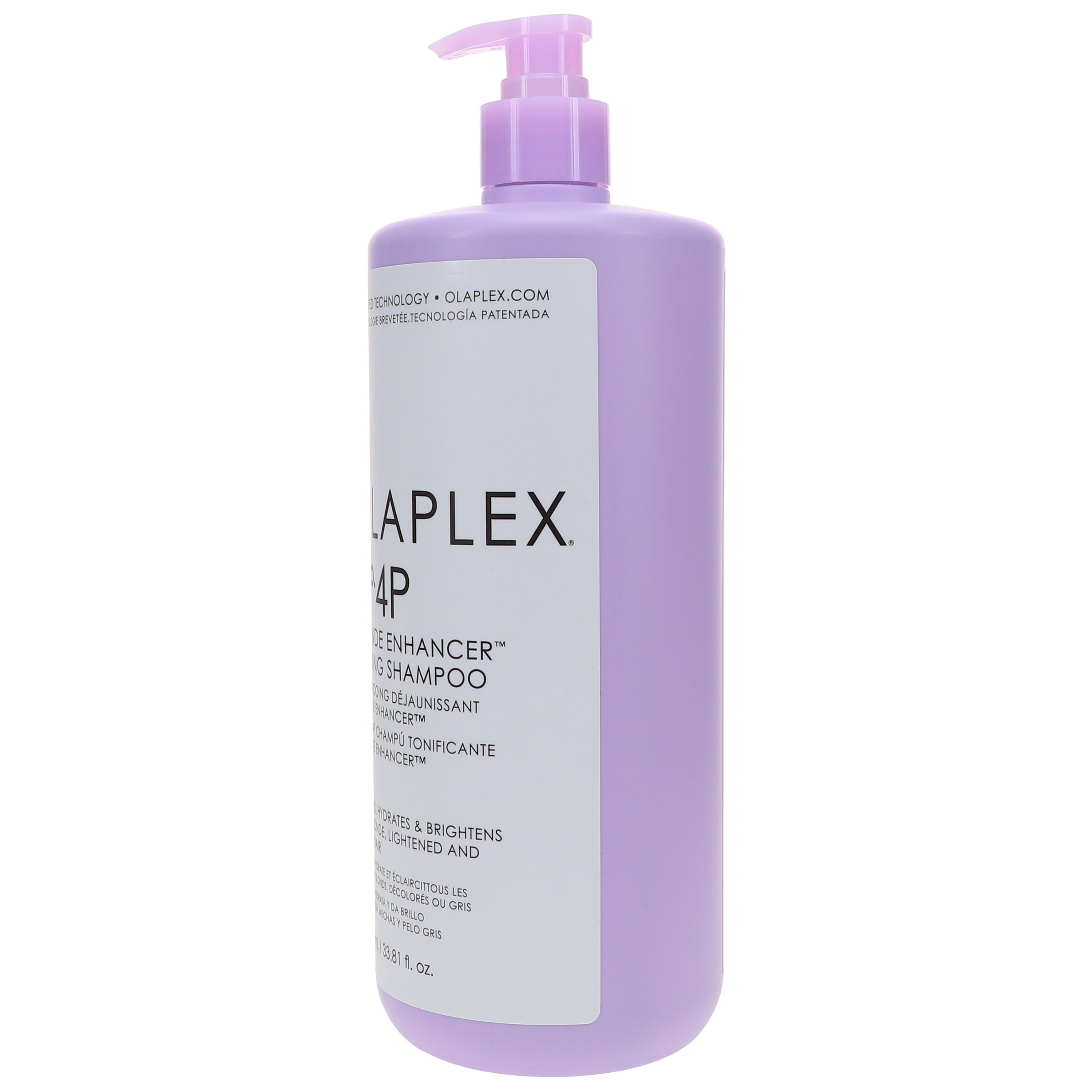 Olaplex No.4p Blonde Enhancer Toning Shampoo 33.8 oz - Image 8