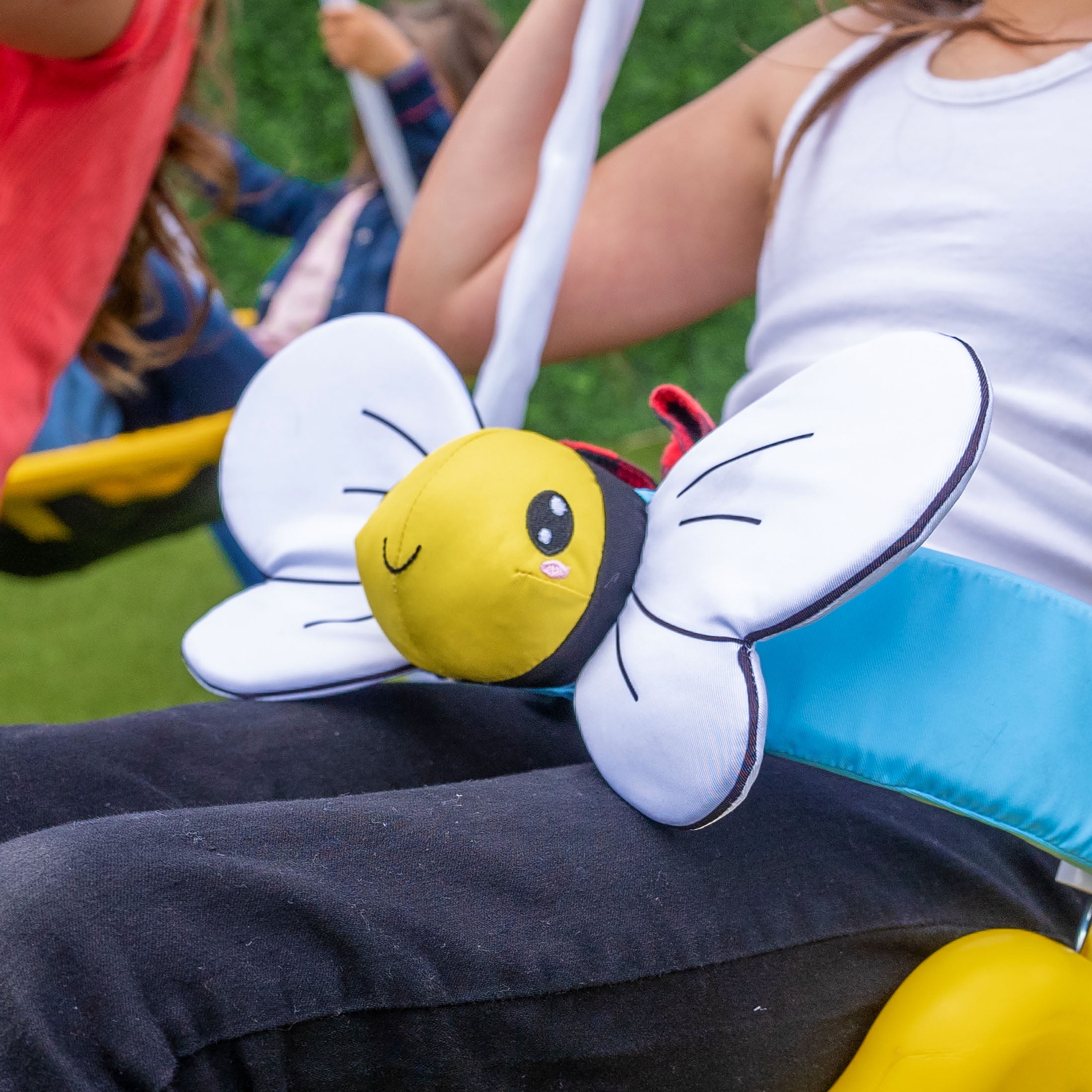 Sportspower Super Flyer Swing Set with 2 Flying Buddies, Saucer Swing, 2 Swings, Lifetime Warranty on Slide, and Bonus Anchor Kit, Great for Kids Aged 3-8 - Image 6