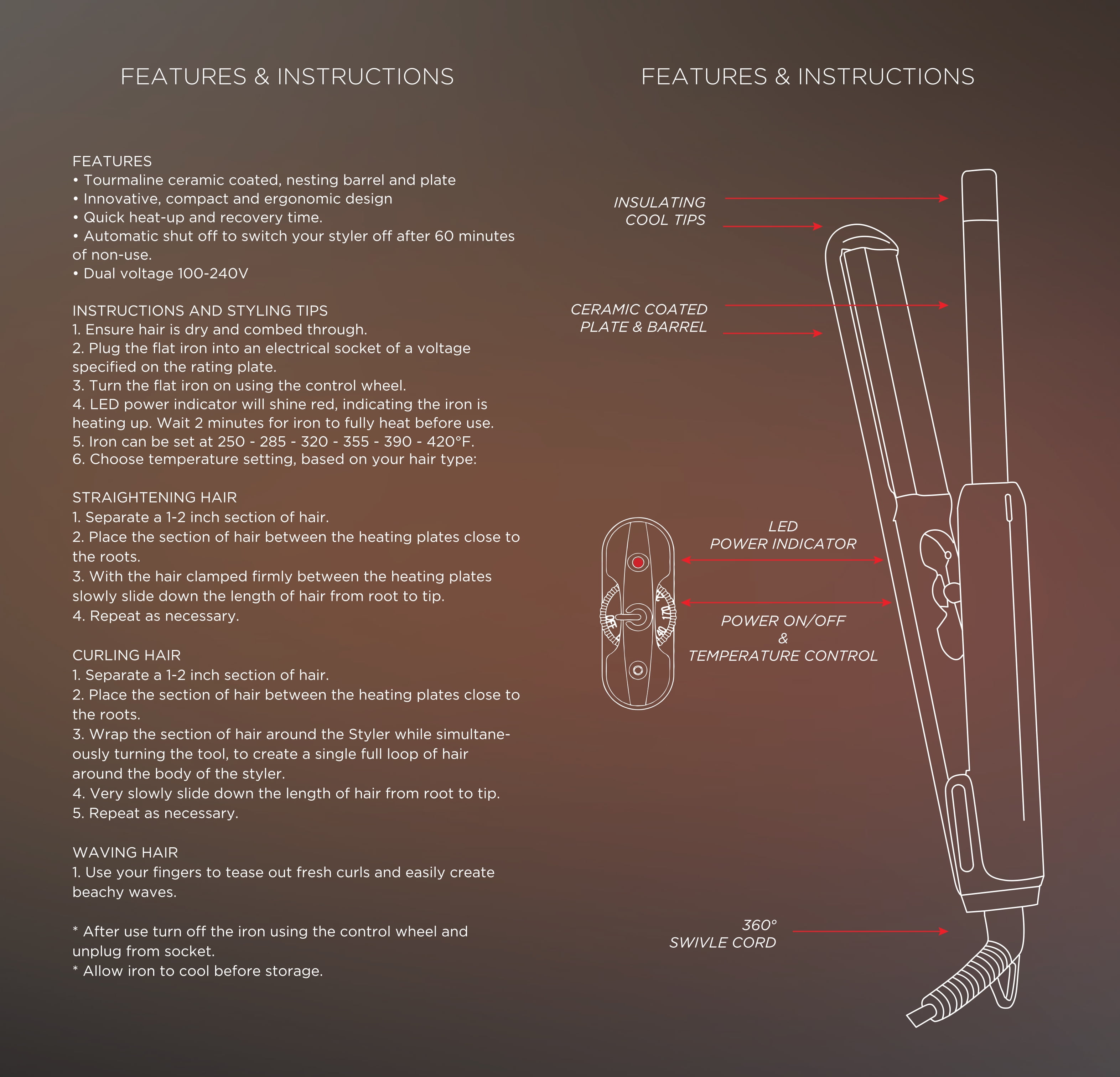 KK 2 in 1 Hair Styling Wand - Image 4
