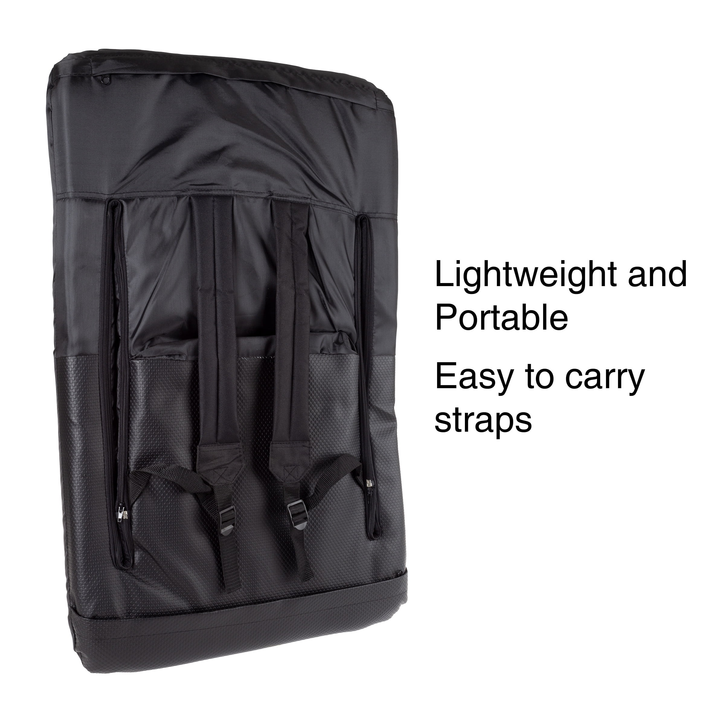 Stadium Seat Chair- Wide Bleacher Cushion with Padded Back Support, Armrests, 6 Reclining Positions and Portable Carry Straps By Home-Complete - Image 3