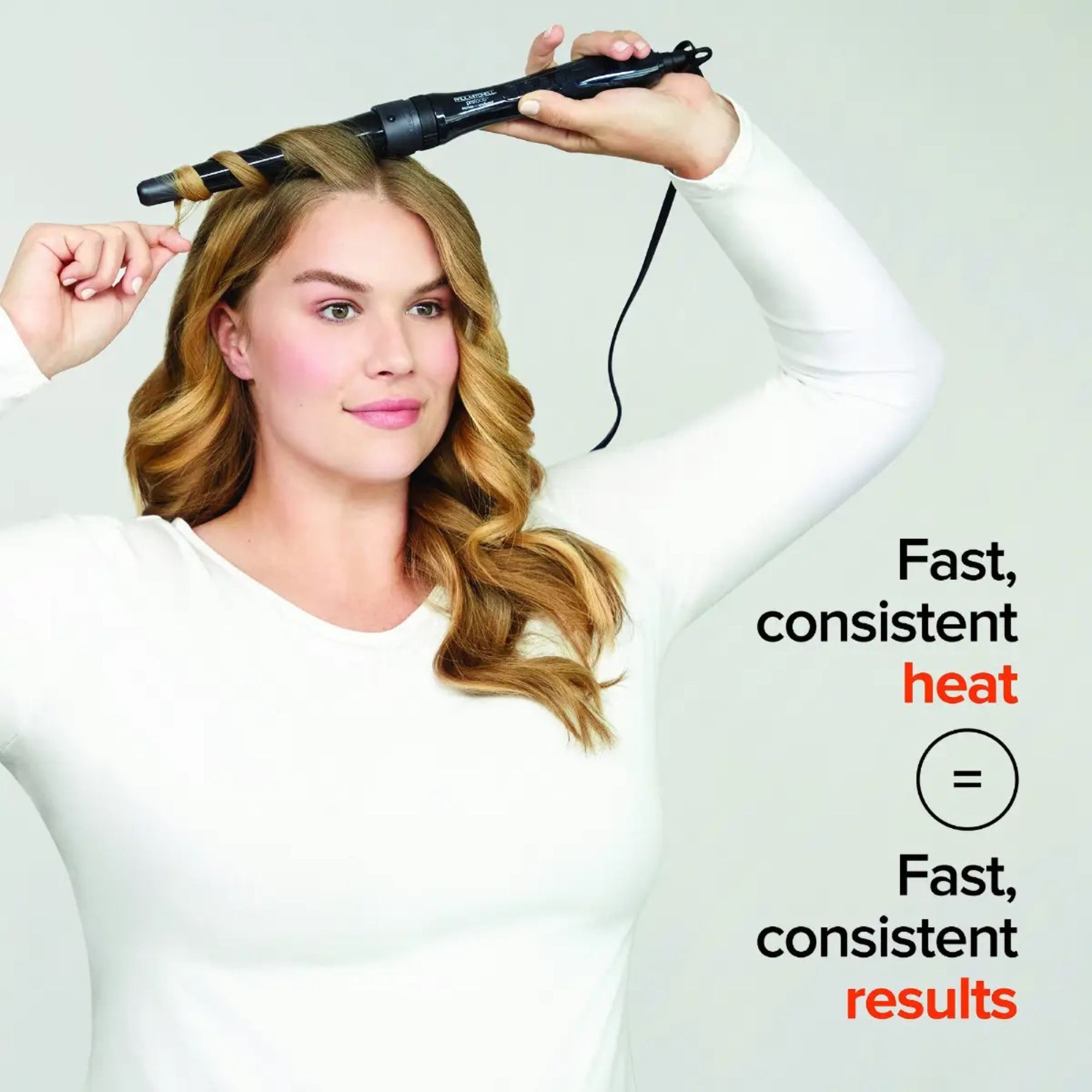 Paul Mitchell Express Ion Unclipped 0.75" to 1.25" Ceramic Conical 3-in-1 Hair Curling Iron, Ionic, Black, Model # 31INA - Image 8