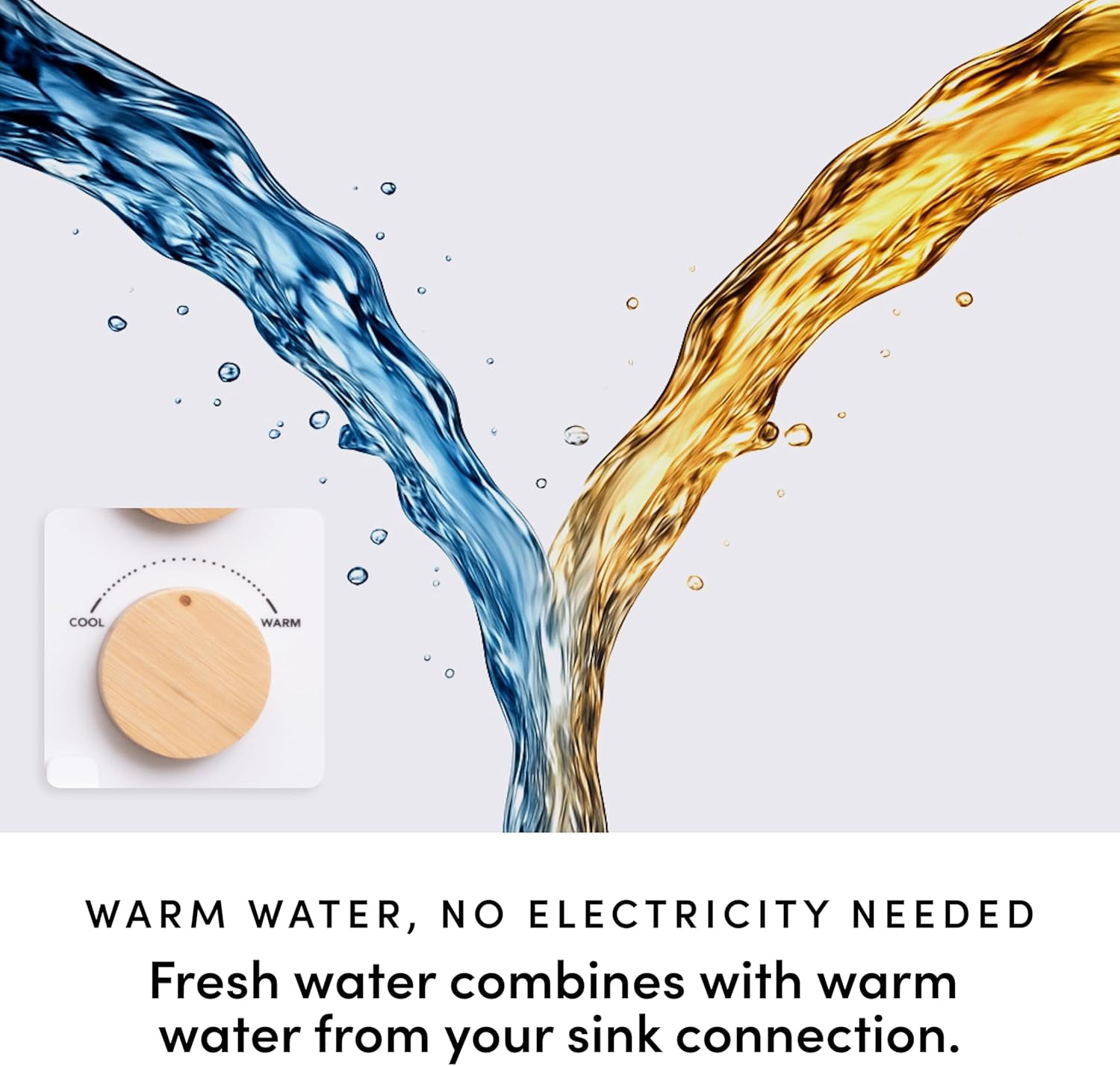 TUSHY Spa Self-Cleaning Warm Water Bidet Attachment, Adjustable Nozzle Angle, Pressure Control, Easy DIY Home Install, Requires Sink Access for Temperature Control, White/Bamboo - Image 11