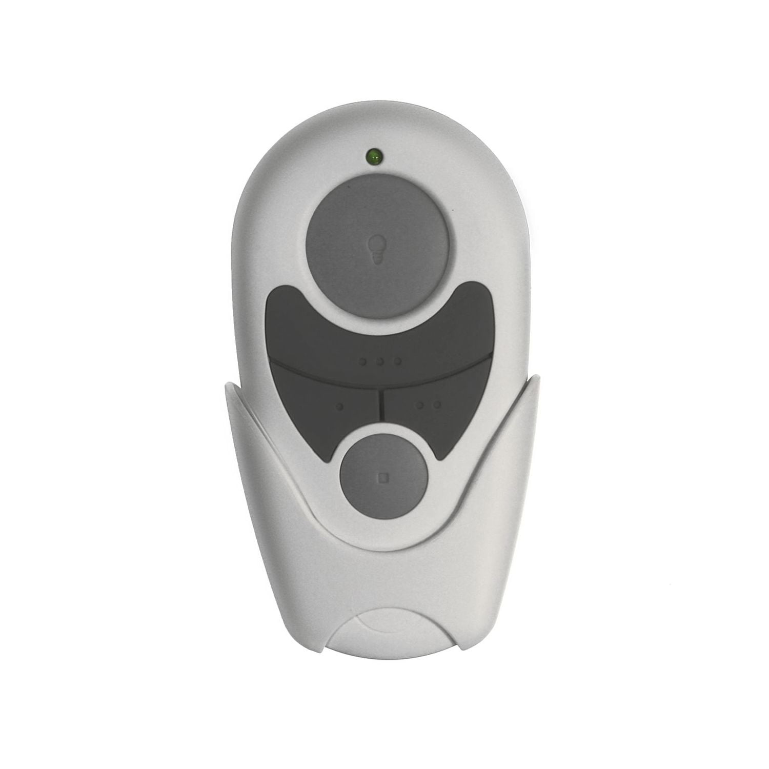 Bastrop Collection 26 in. Three-Blade Brushed Nickel Transitional Ceiling Fan with 3 Speed Remote Control - Image 2