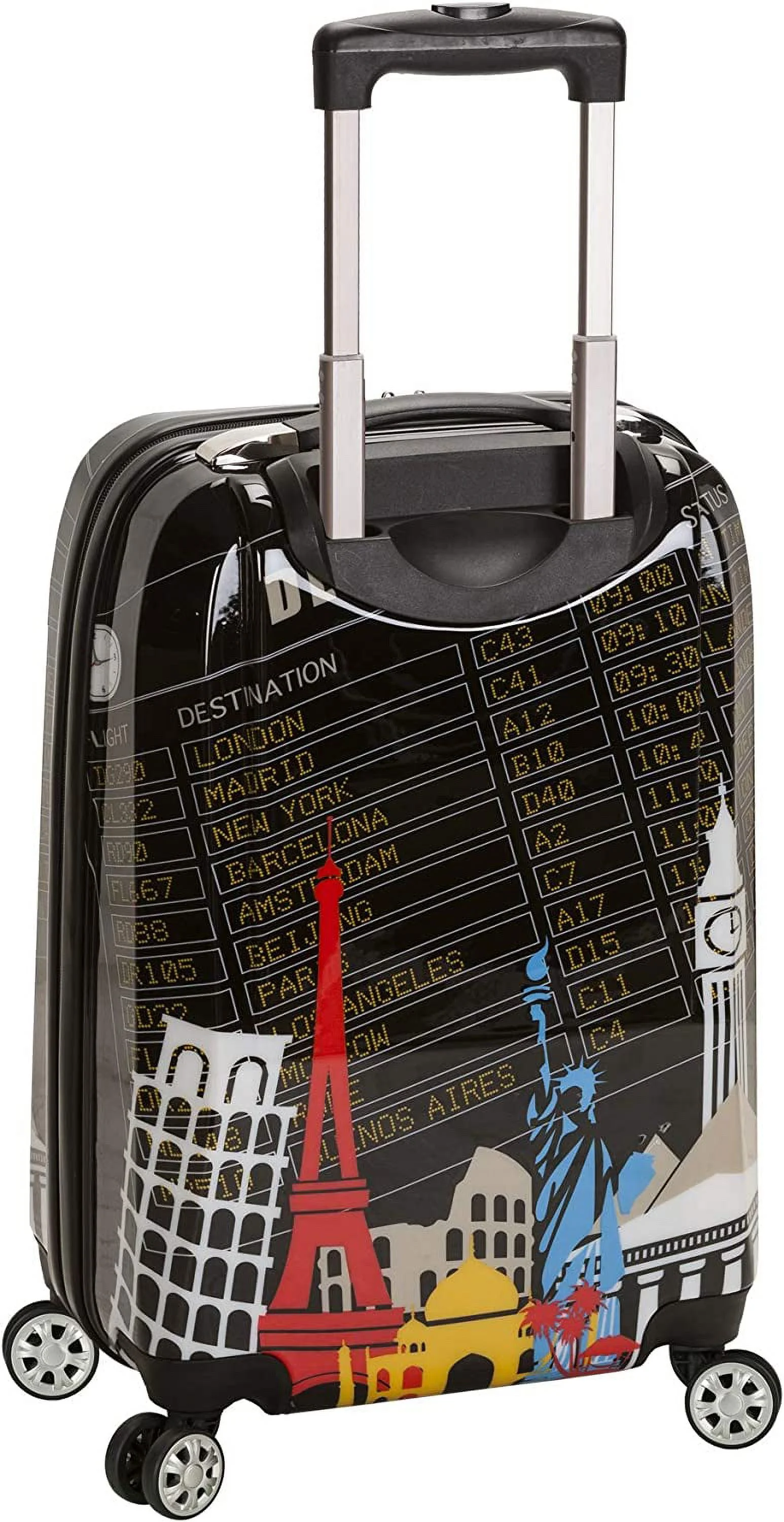 Rockland Luggage 20" Hardside Polycarbonate Carry On F2061 - Image 3