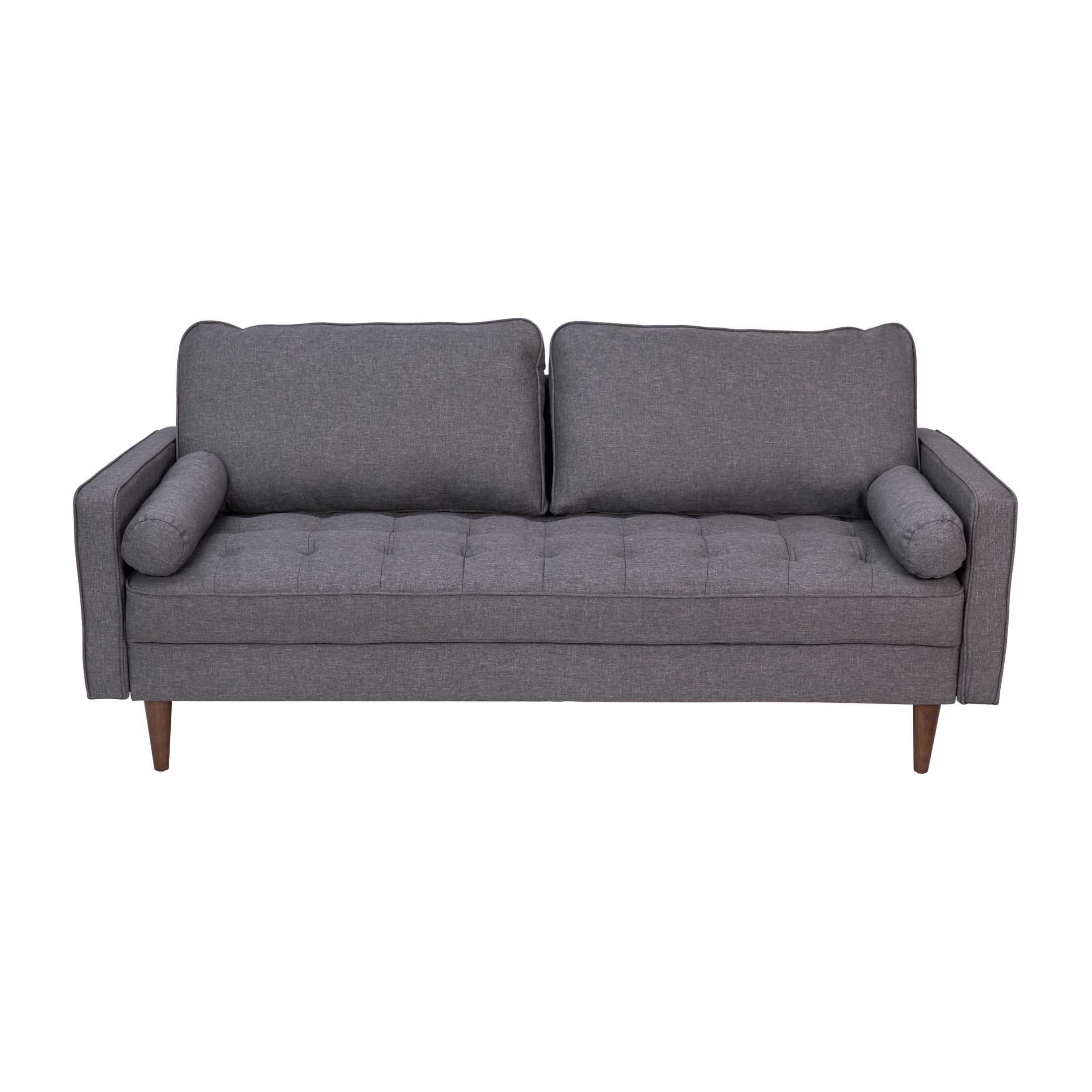 Flash Furniture Hudson Living Room Sofa, Dark Gray Fabric - Image 9