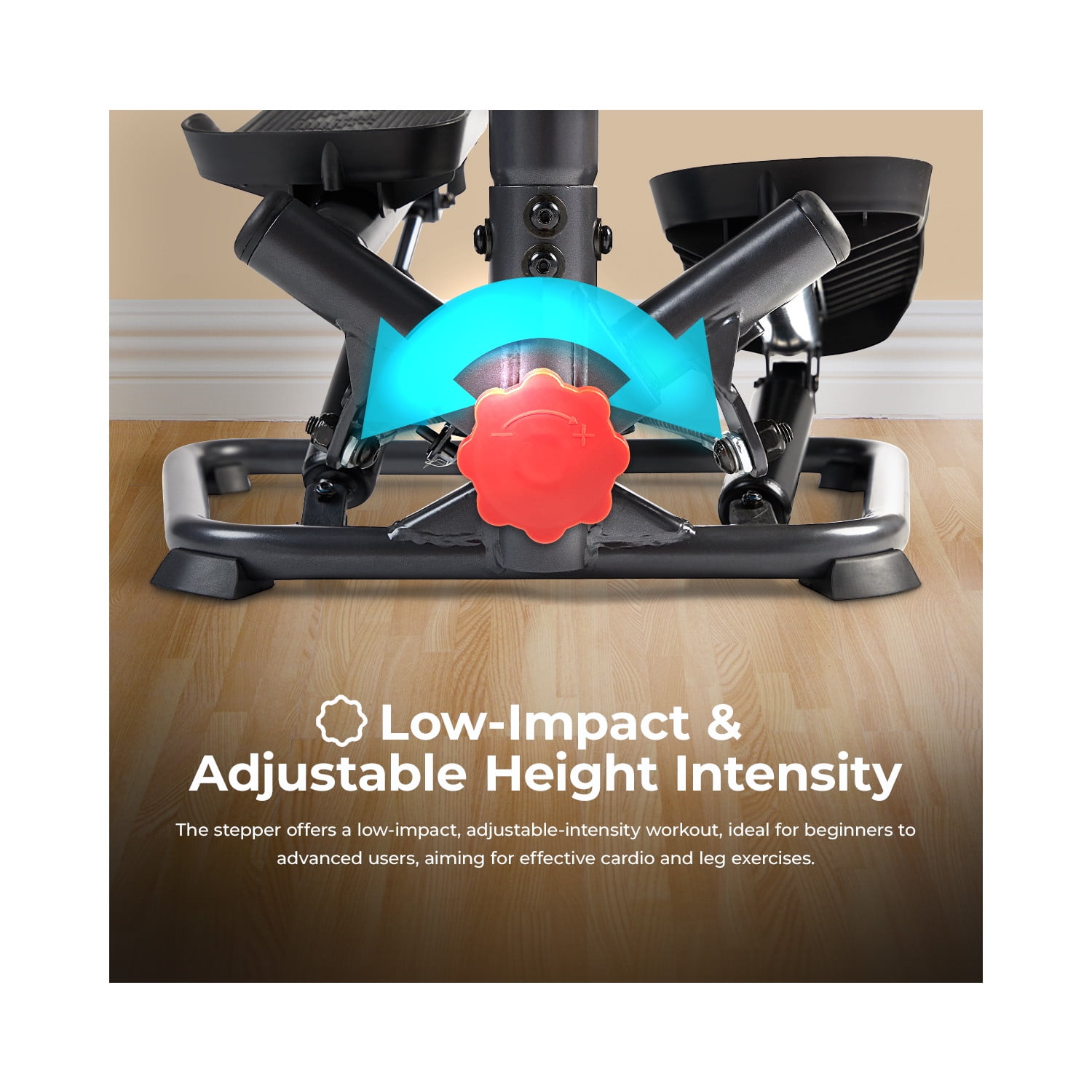 Sunny Health & Fitness Stair Stepper Machine + Handlebar w Free SunnyFit® App Membership – SF-S020027SMART - Image 7