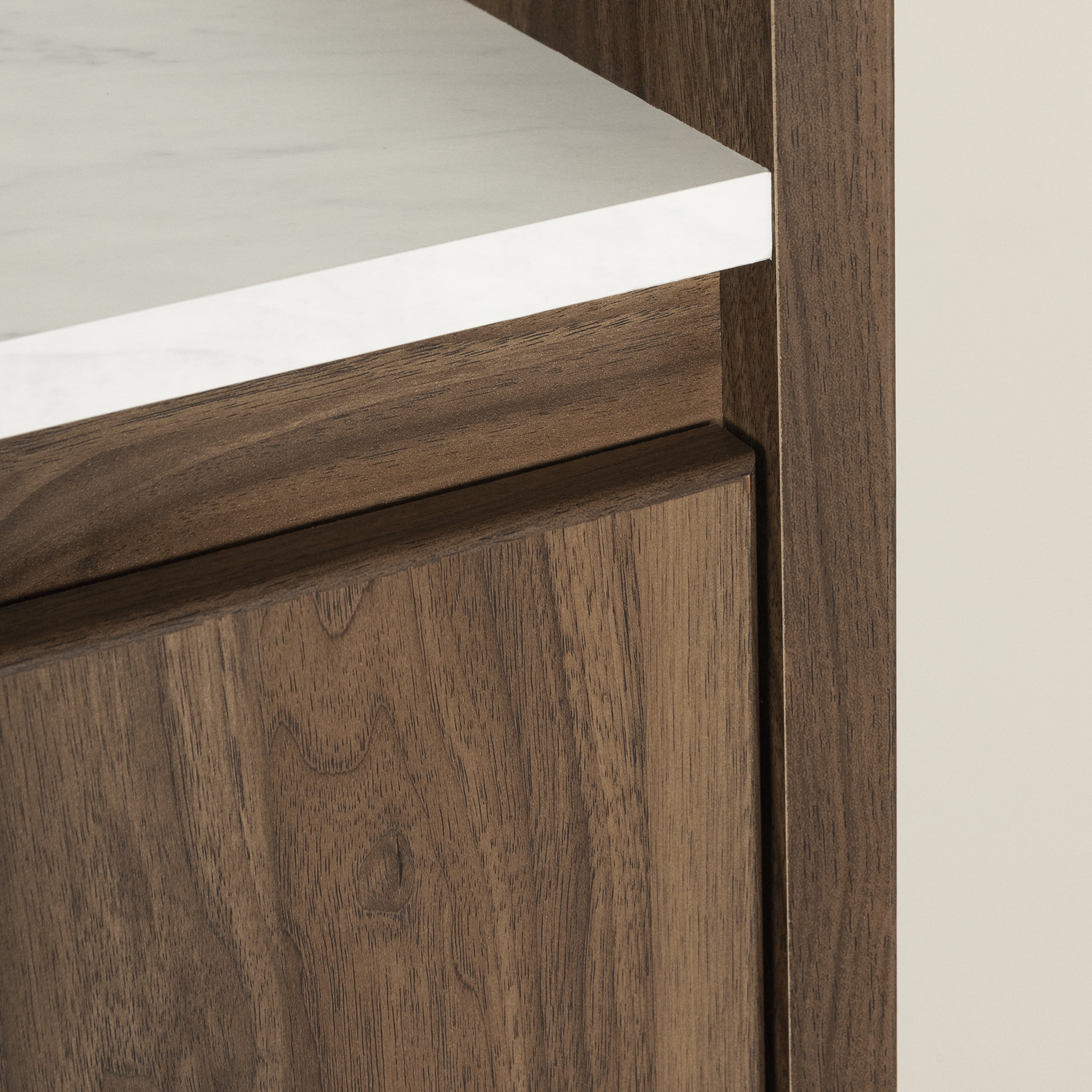 Hype 2-Drawer Nightstand Brown - Image 3