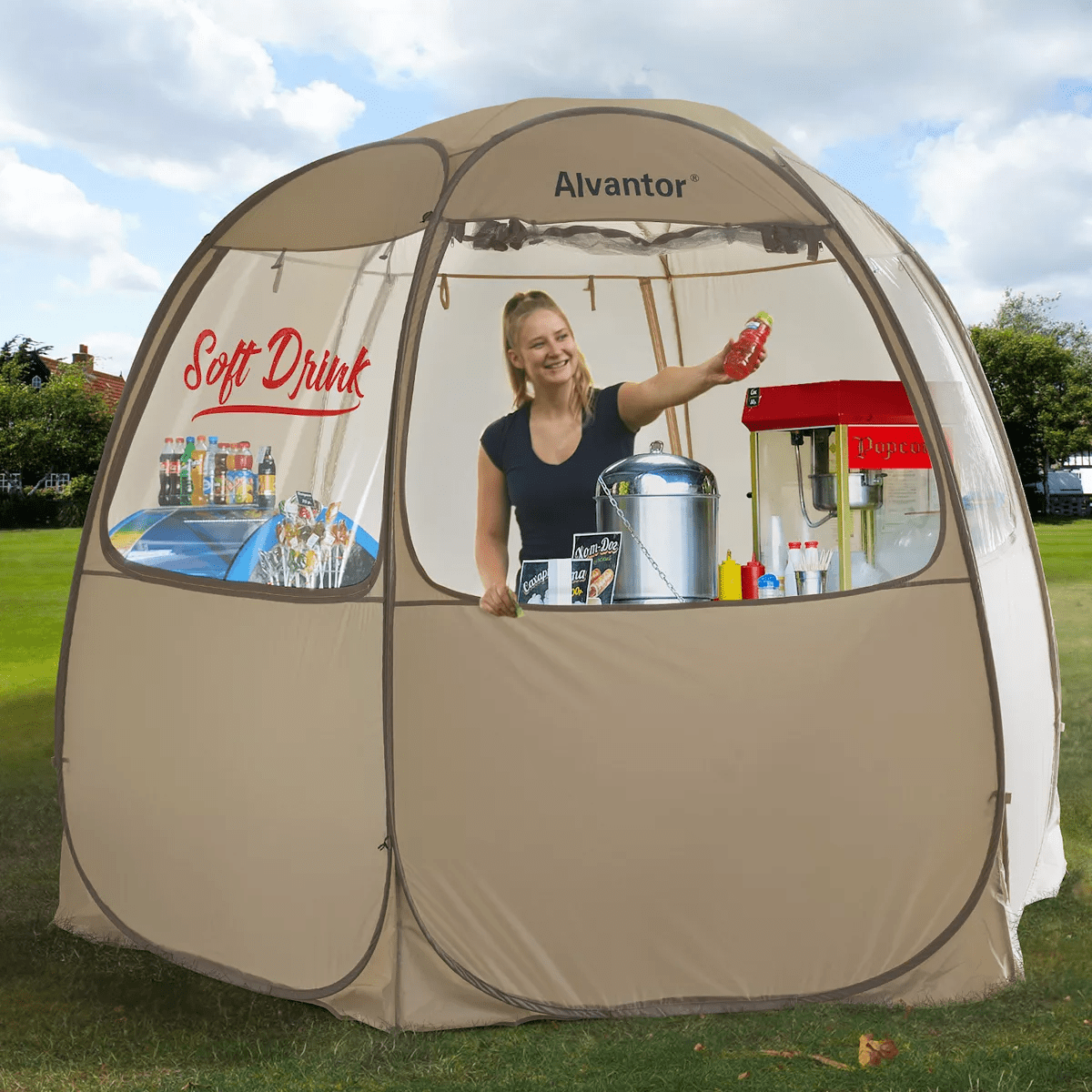 Pop Up Gazebo Camping Room Vendor Commercial Tent Booth - Image 4