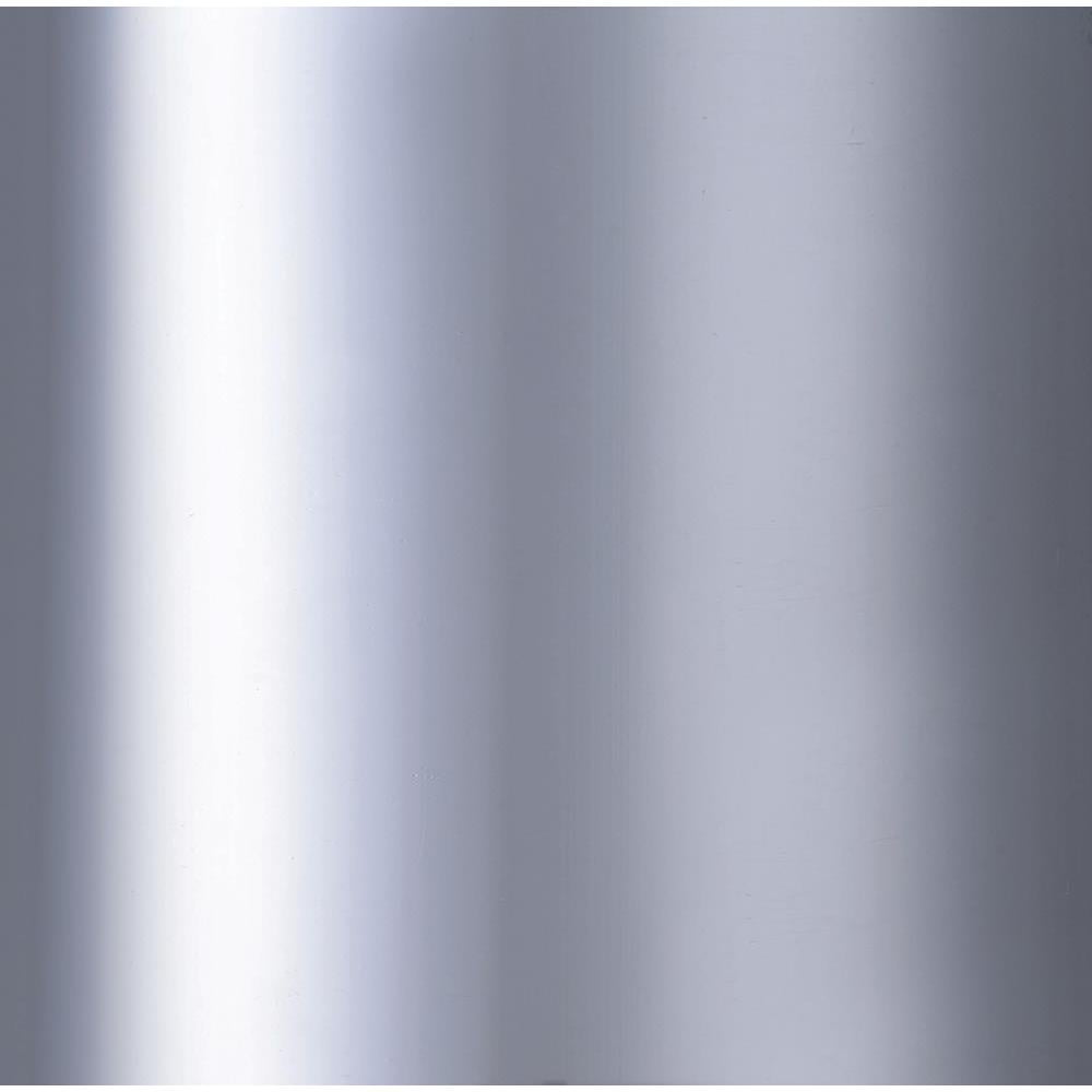 Danville Square U-Shaped Glass Top Side End Table Chrome - Image 2