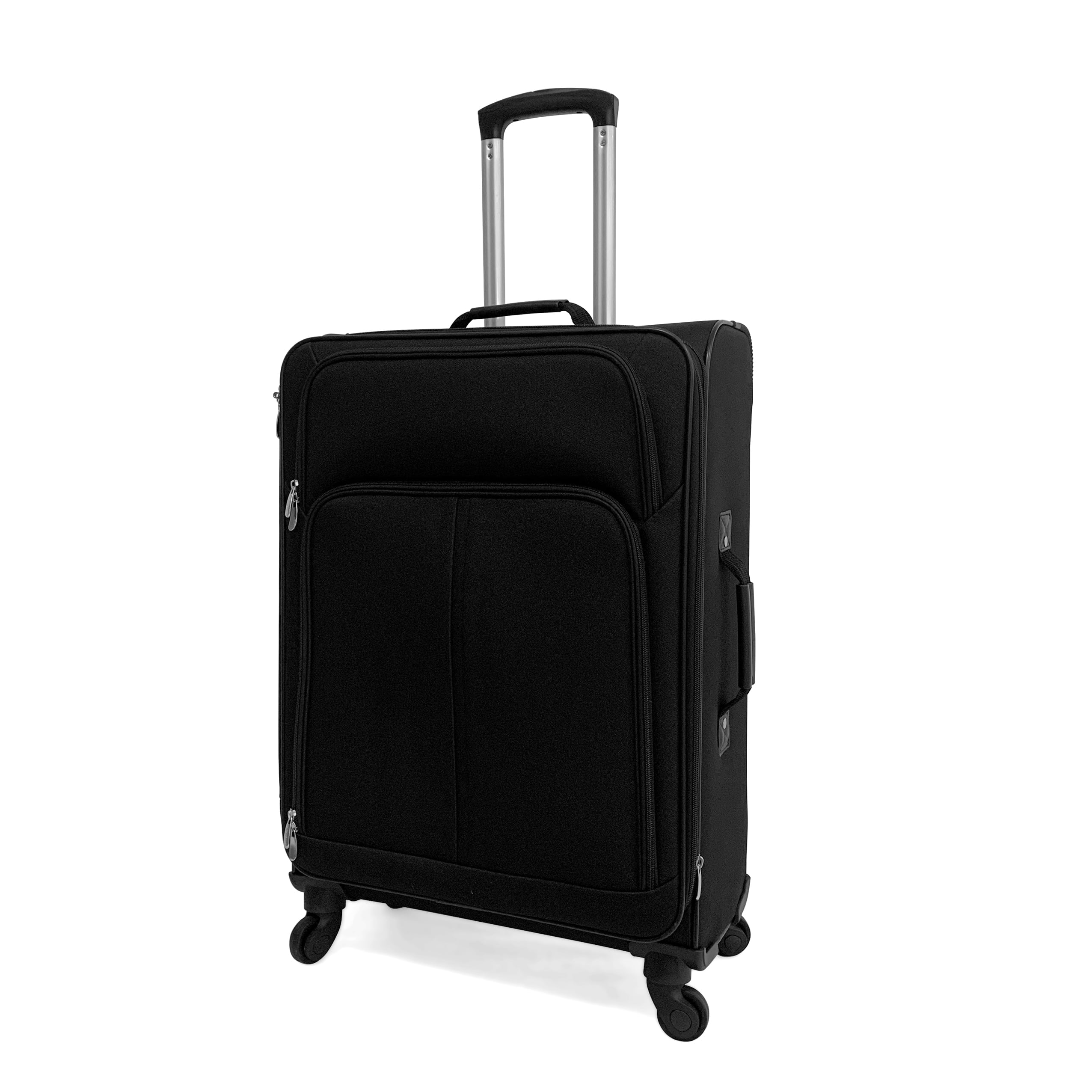 Protege 4-Piece Softside Luggage Set, Black - Image 6