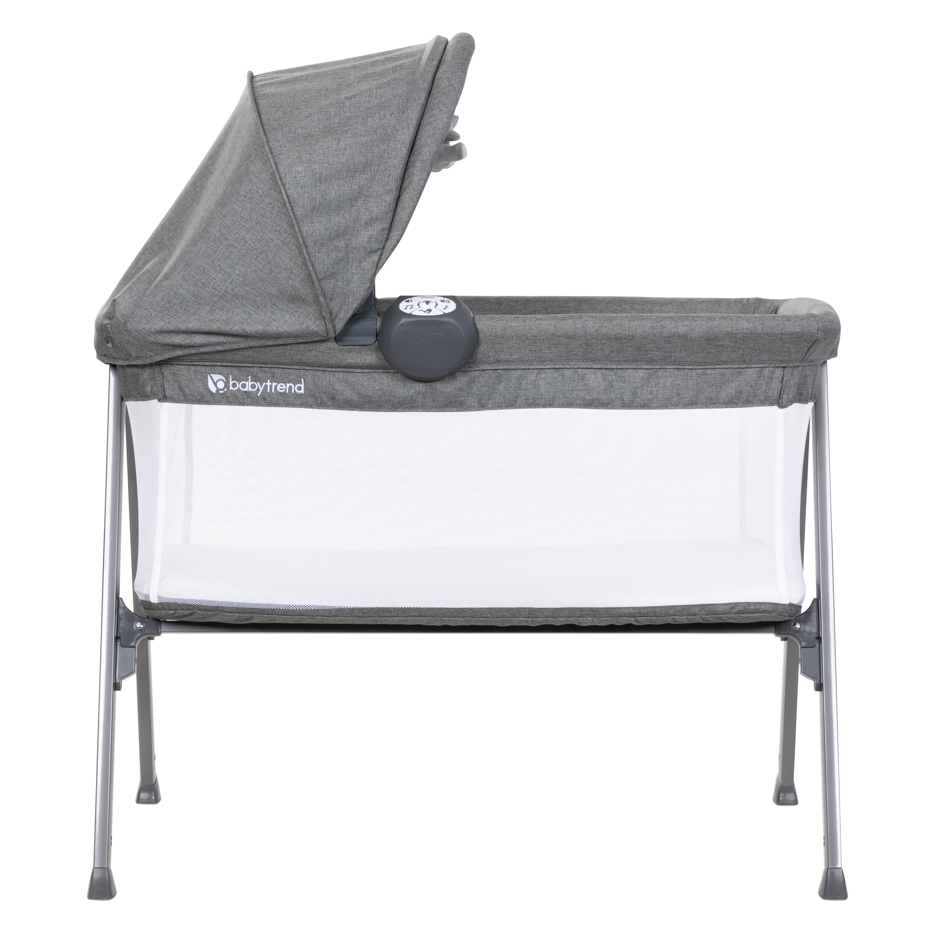 Baby Trend Lil Snooze Large Bassinet PLUS (With Canopy, Hang Toys, Vibrations, Melodies) - Image 8