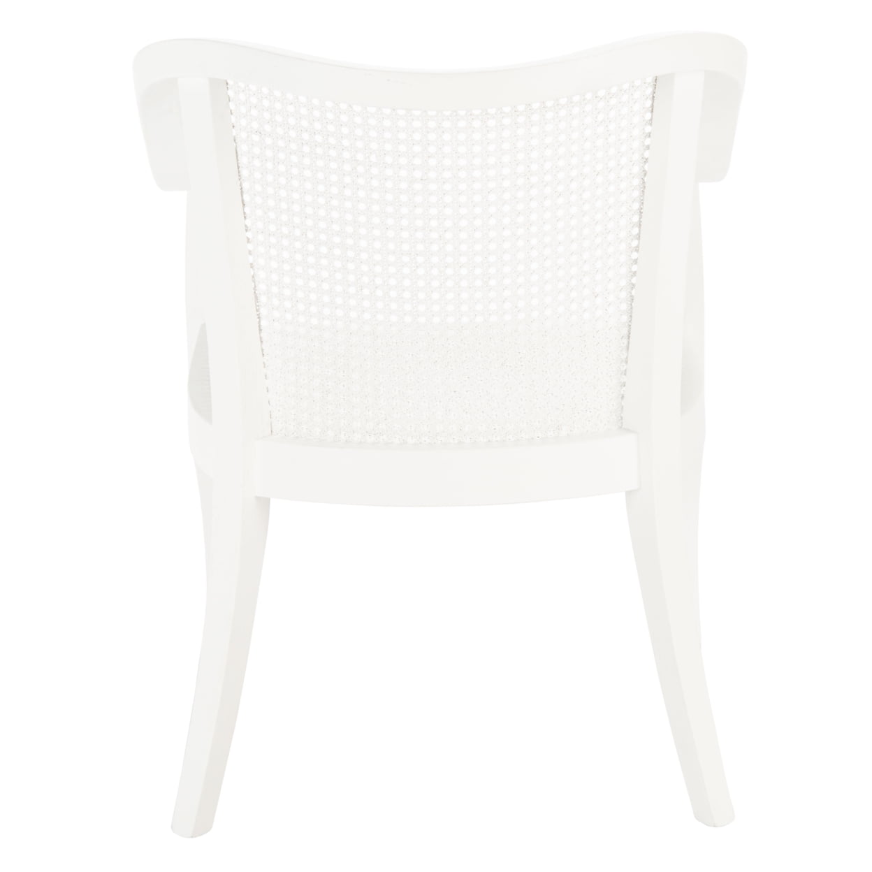 SAFAVIEH Maika Nautical Solid Dining Chair, White - Image 8