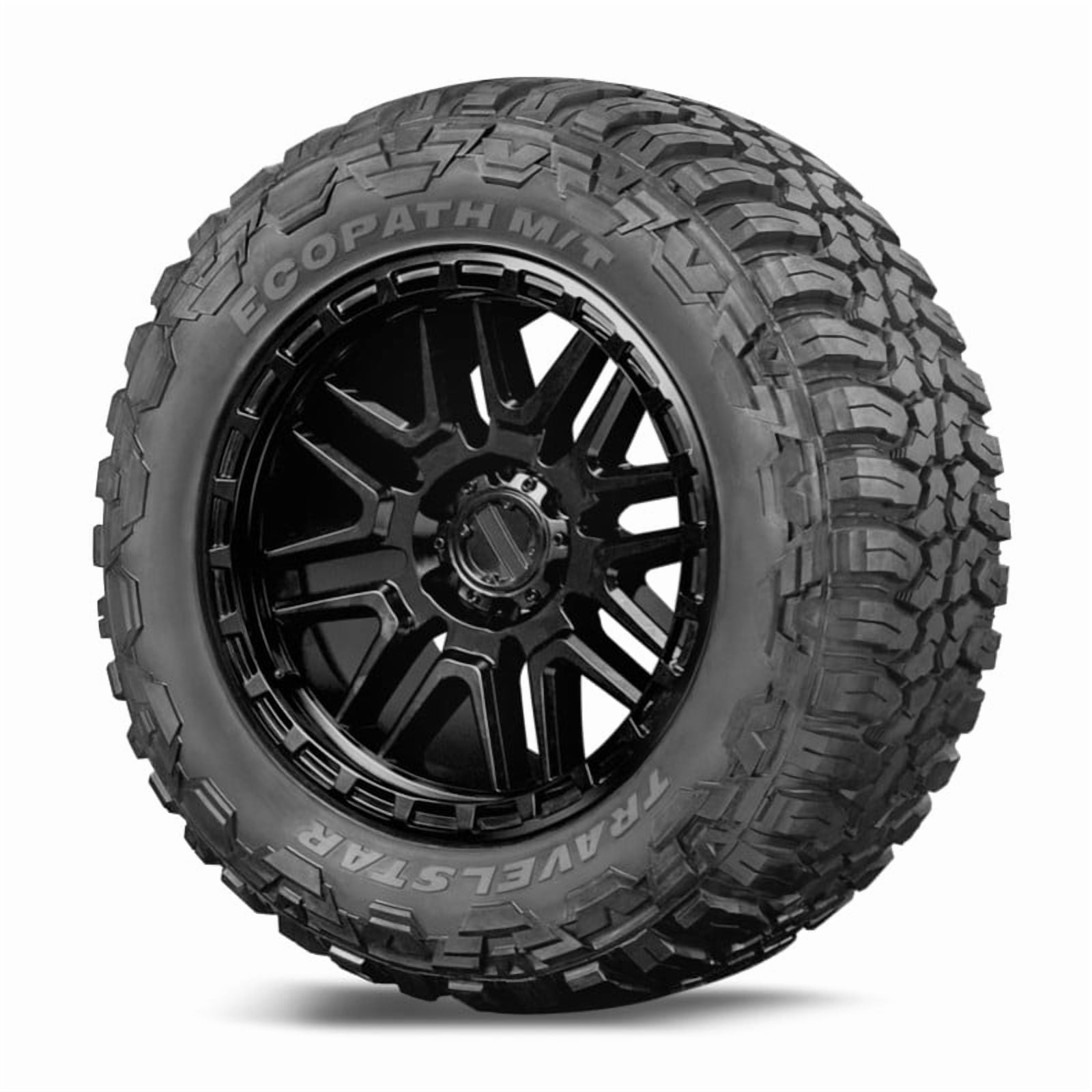 Travelstar EcoPath M/T 35X12.50R18 10 PR Load Range E 123Q SUV Light Truck Mud Terrain Tire 35/12.50/18(Tire Only) - Image 6
