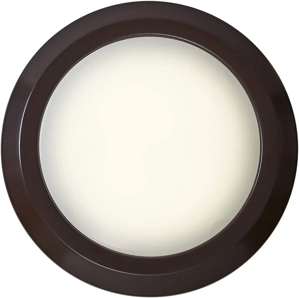 Hamilton Hills New Round Flush Mount Thin Ceiling Light Led Disc Shaped - Image 6