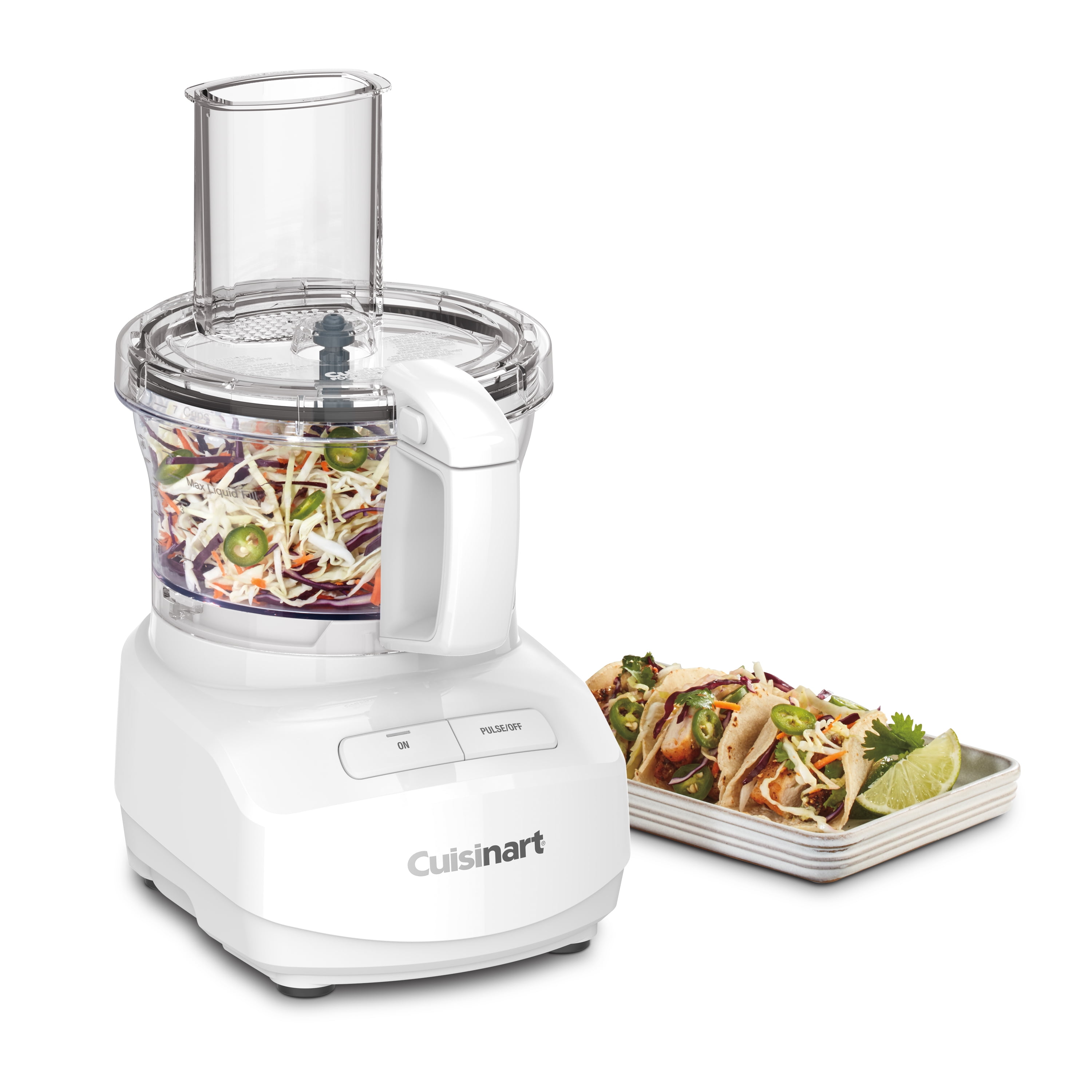 Cuisinart 7-Cup Food Processor, White - Image 2