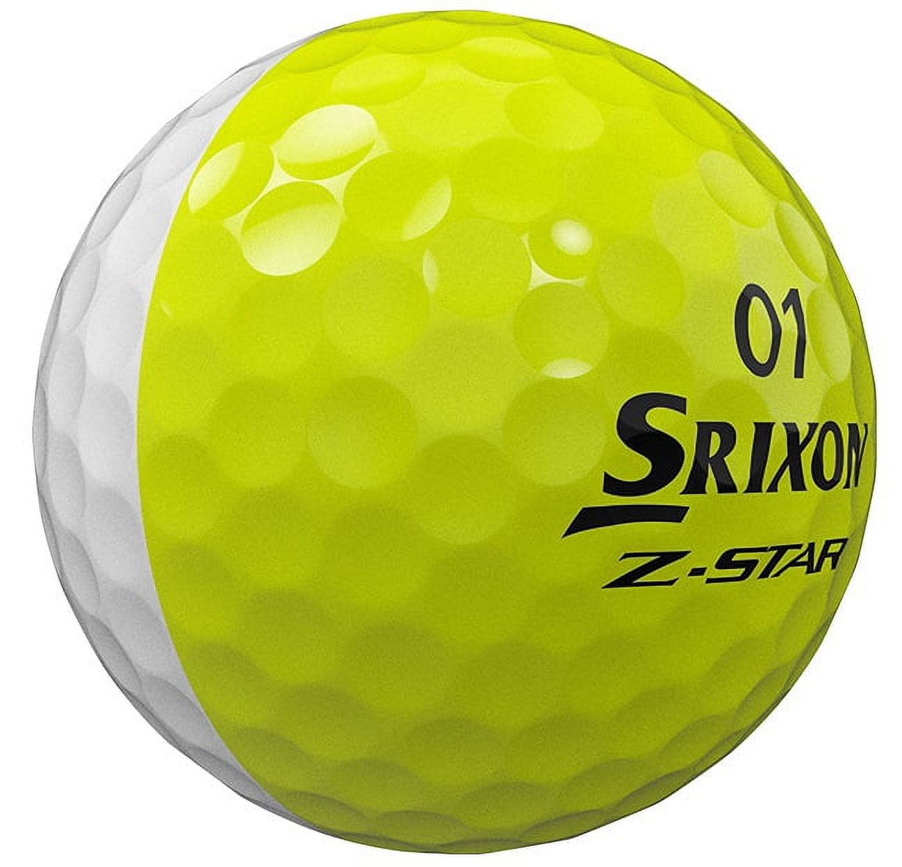 Srixon Z-Star Divide Golf Ball White-Yellow Dozen - Image 3