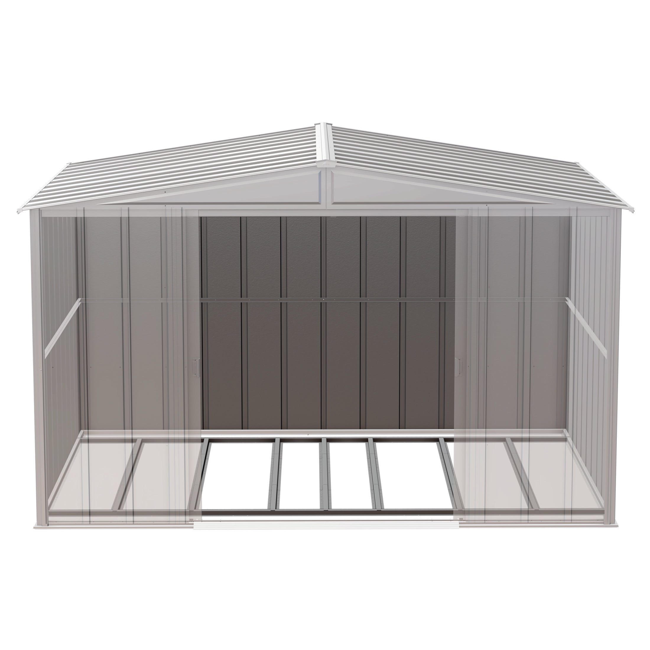 Arrow Classic Grey Floor Frame Kit For Sheds 10X4, 10X6, 10X7, 10X8, 10X9 And 10X10 Ft. And Select Sheds 10X4, 10X6, 10X7, And 10X8 Ft. - Image 6
