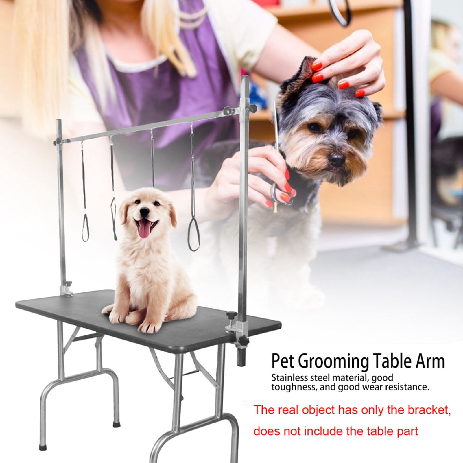 Pet Grooming Table Arm, Grooming Table Holder, Wear Resistance For Dog Cat Pet Grooming Beauty Desk Table For 1.2m Table - Image 8