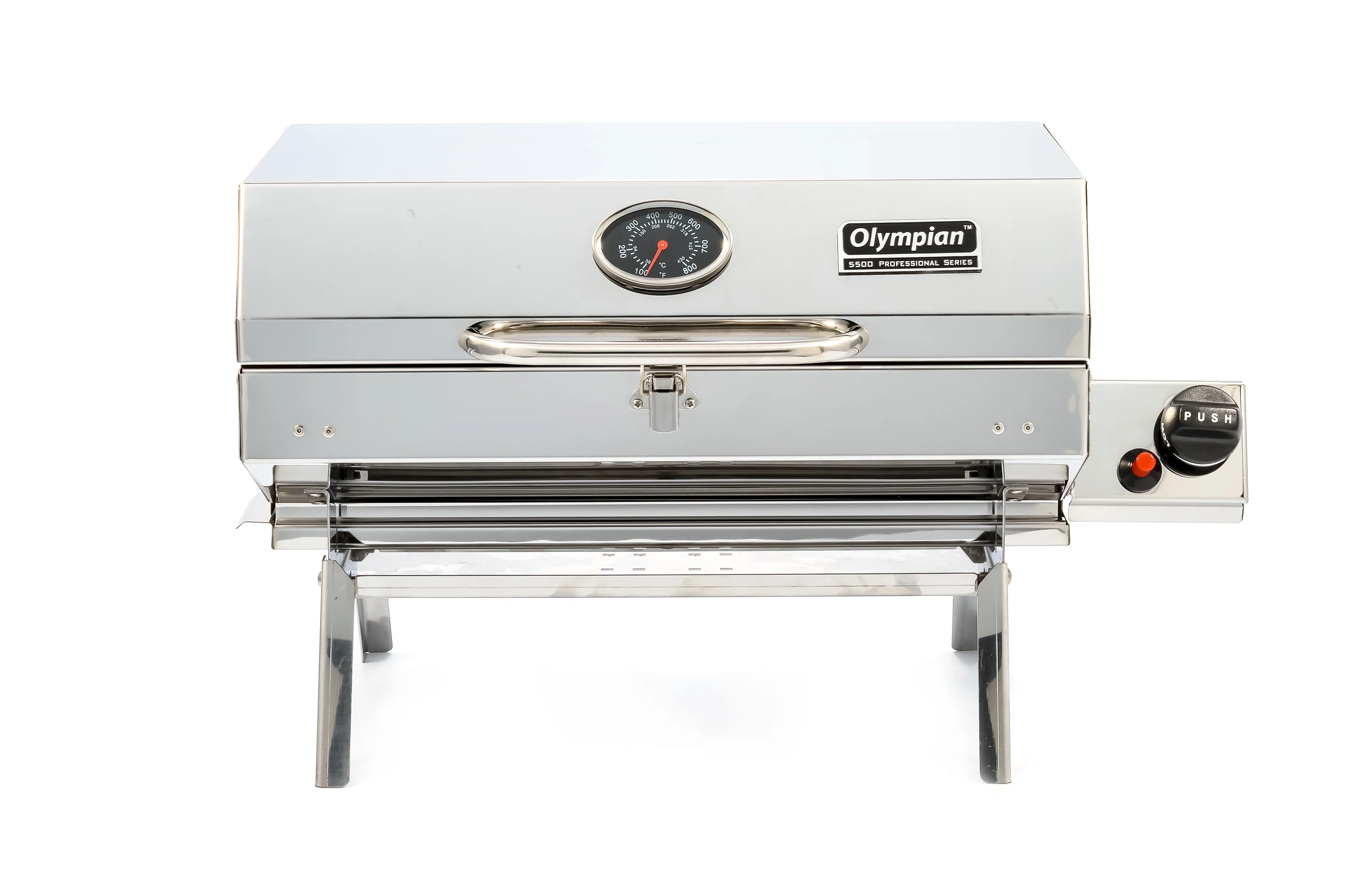 Camco 57305 Olympian 5500 Stainless Steel Portable/RV Grill - Image 12