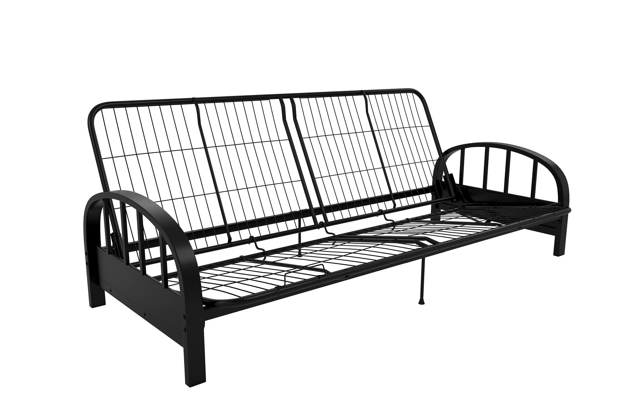 DHP Aiden Futon Frame, Black - Image 5