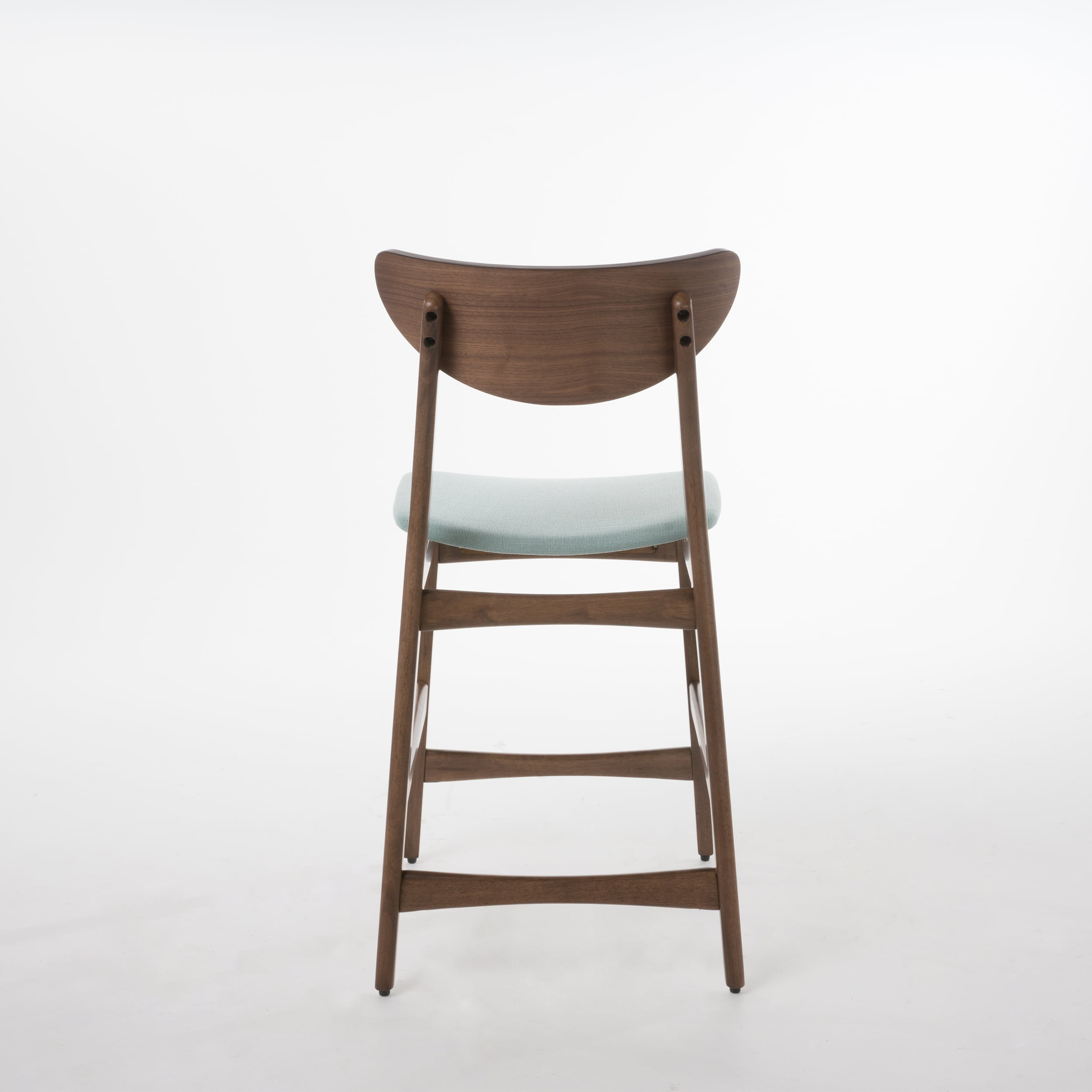 Noble House Gillian Indoor Fabric Upholstered Counter Stool, Set of 2, Mint - Image 7