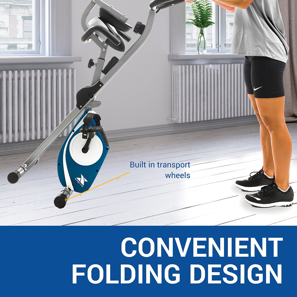 XTERRA Fitness FB350 Folding Bike - Image 4