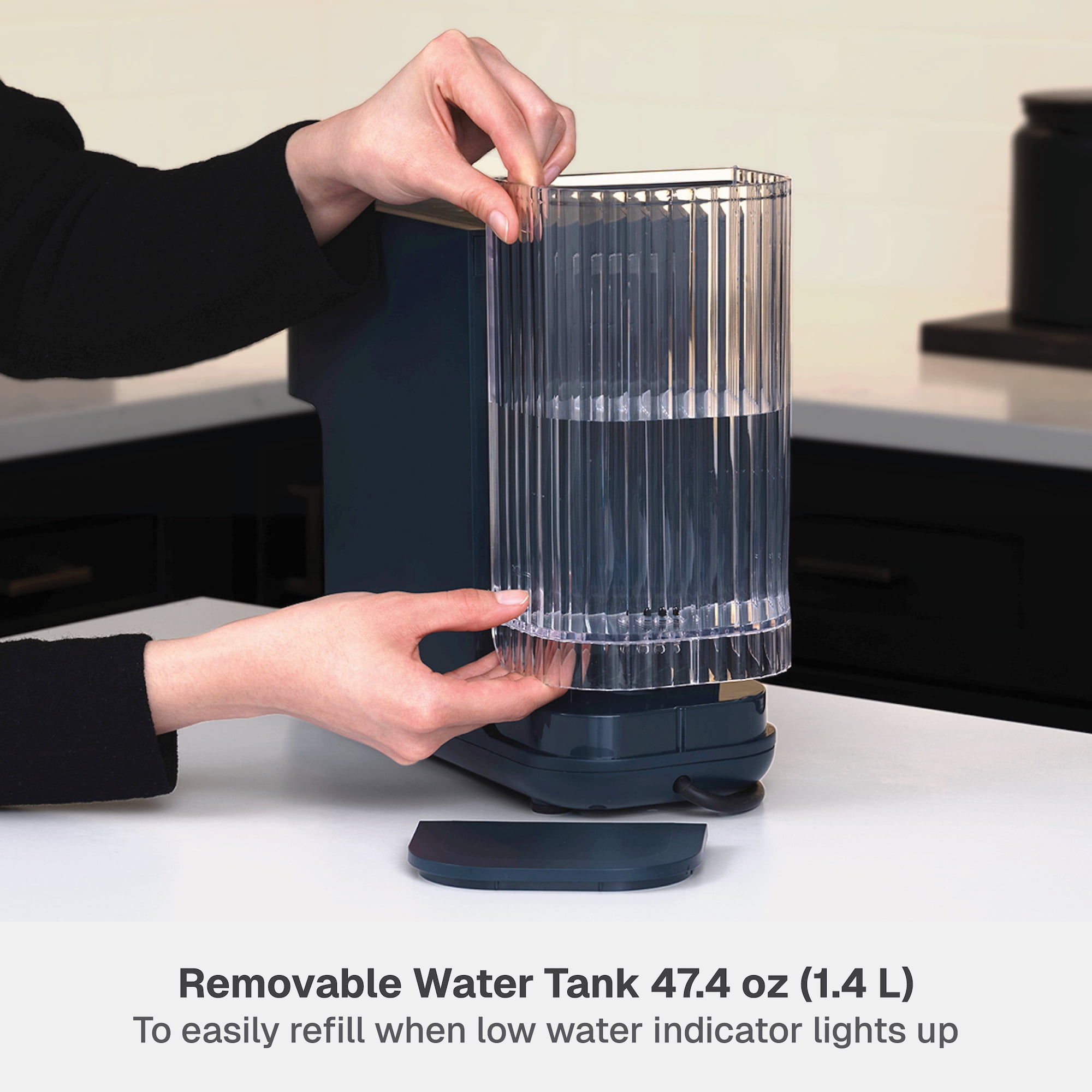 Thyme & Table Multi Capsule Coffee Machine, Universal Capsule Compatible with Espresso and Coffee, One-Touch Controls, Atlantic Blue - Image 7