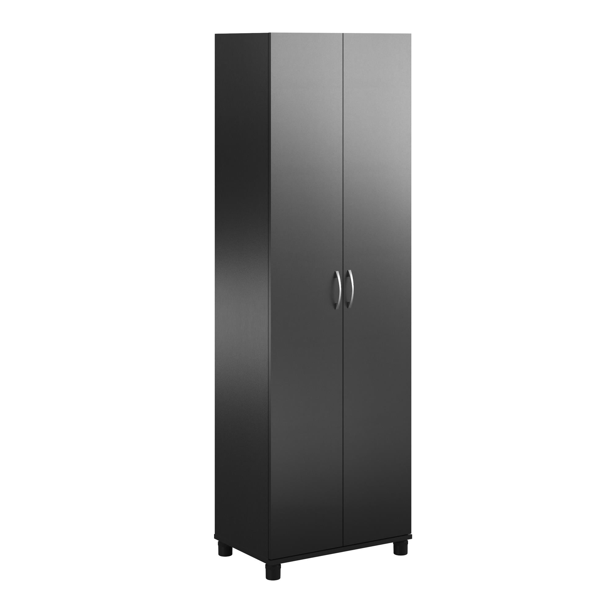Systembuild Evolution Lory 24" Utility Storage Cabinet, Black - Image 2